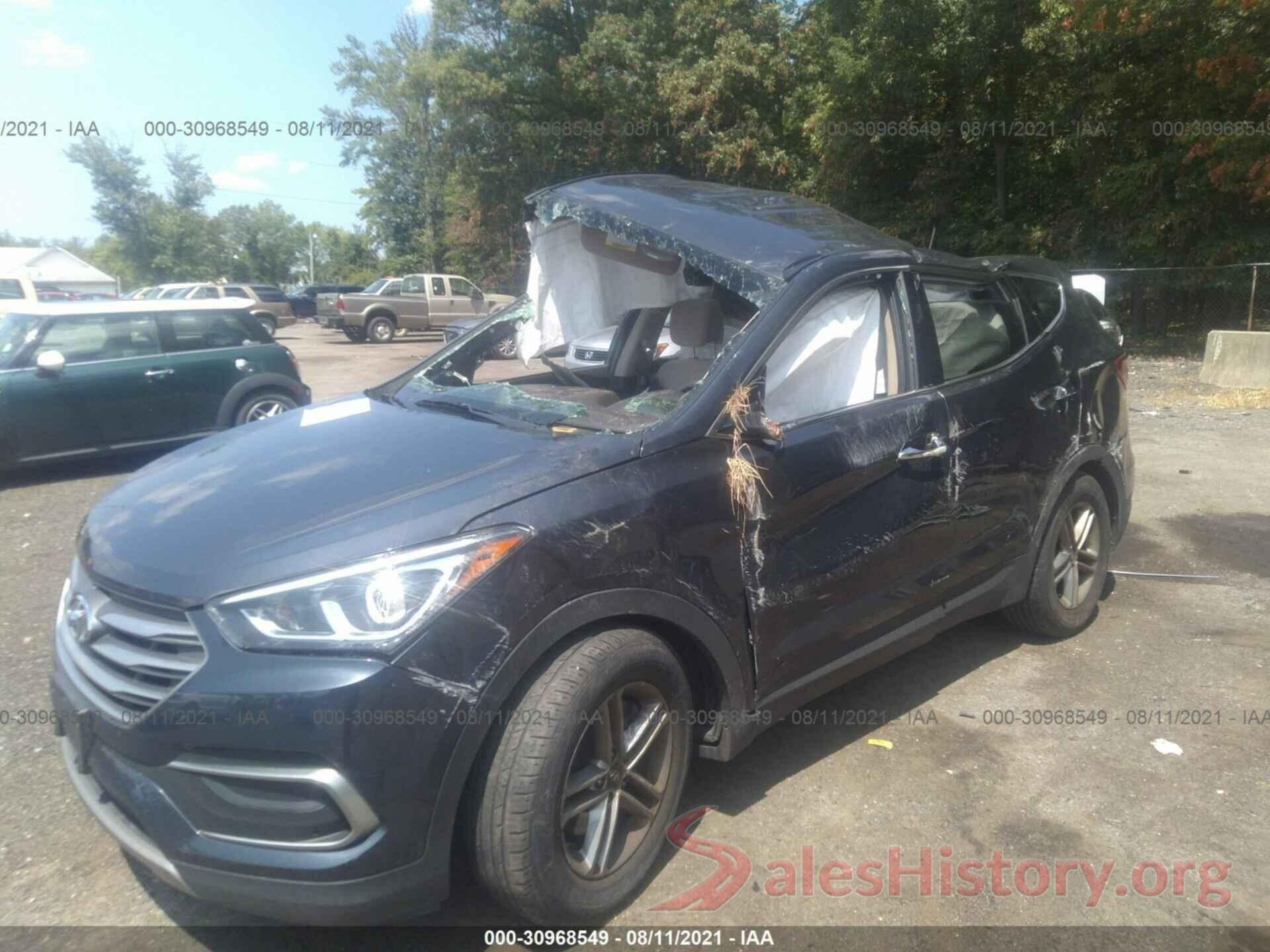 5NMZT3LB0JH079958 2018 HYUNDAI SANTA FE SPORT