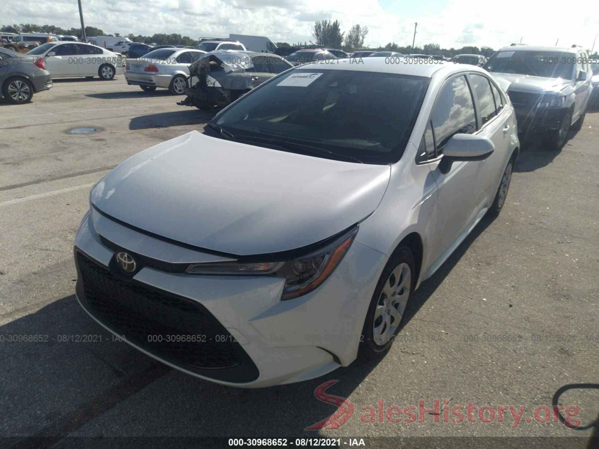 JTDEPMAE0MJ181202 2021 TOYOTA COROLLA