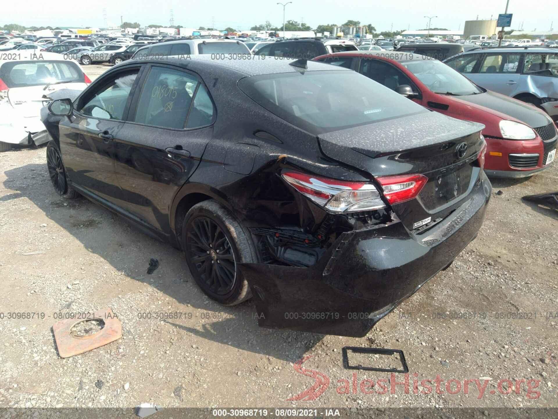 4T1G11BK1LU018015 2020 TOYOTA CAMRY