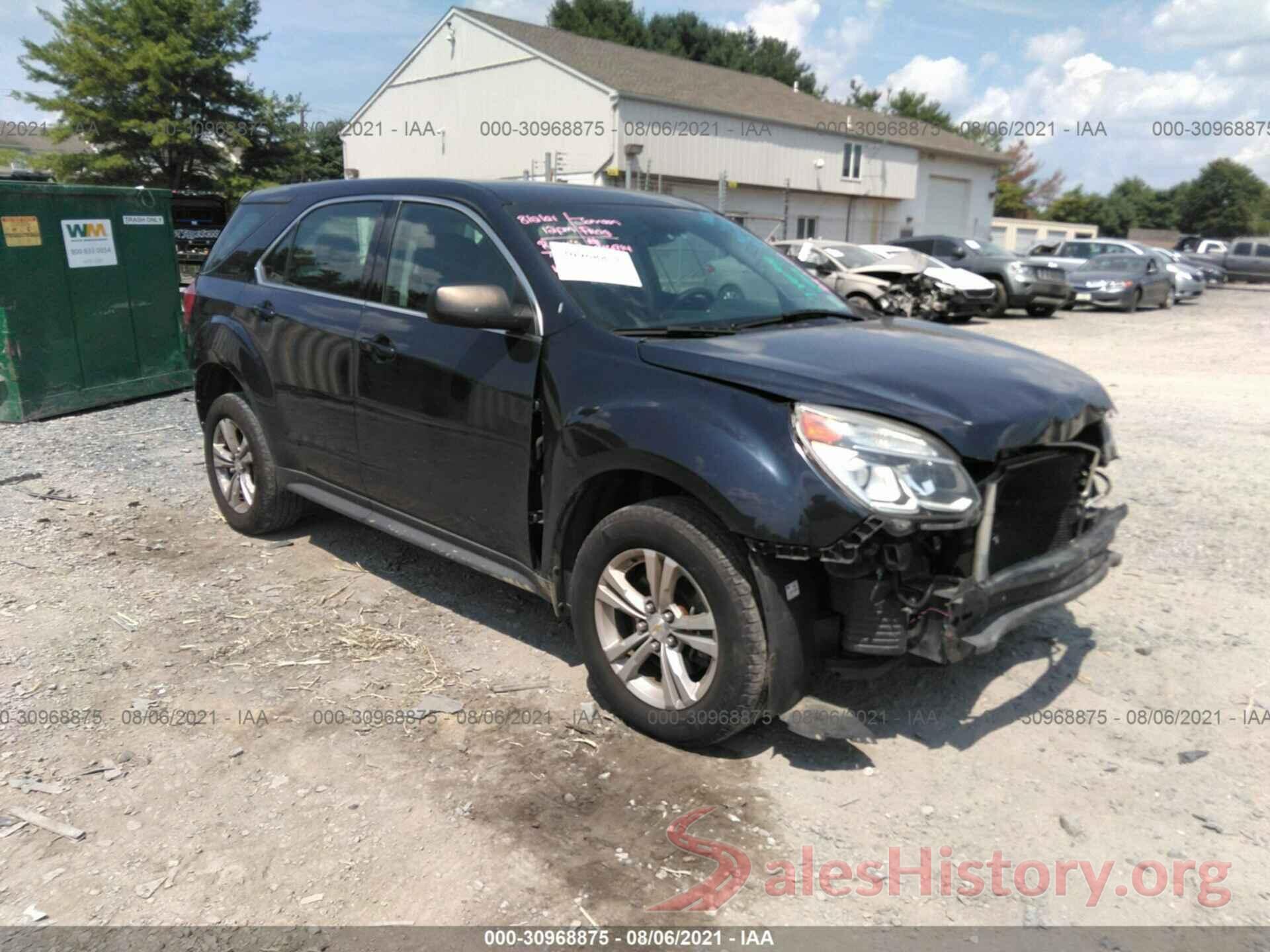 2GNFLEEK8G6192057 2016 CHEVROLET EQUINOX