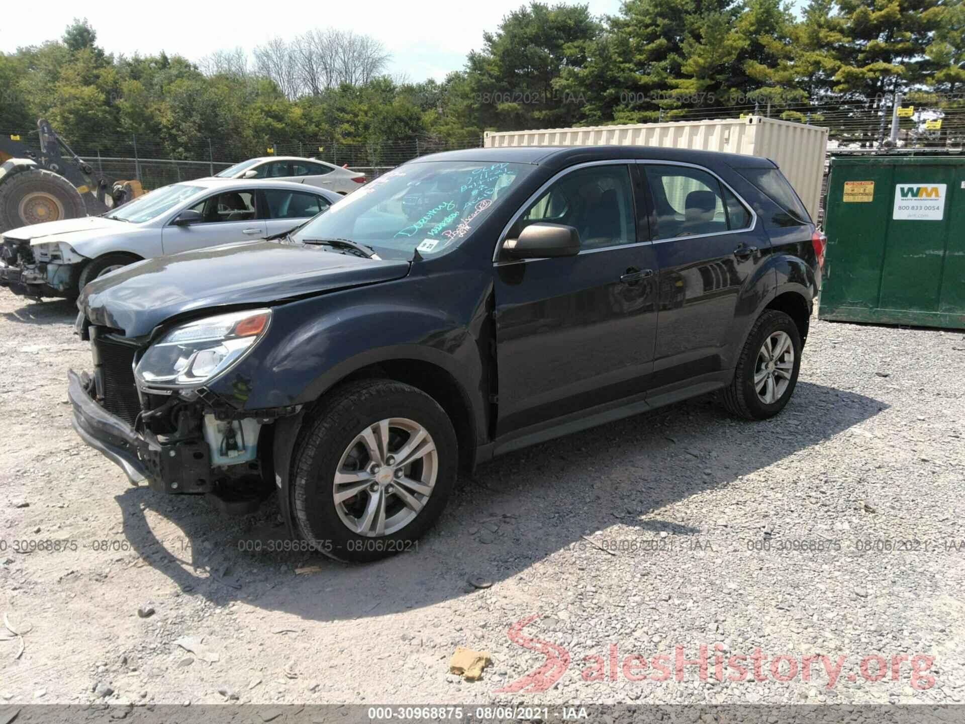 2GNFLEEK8G6192057 2016 CHEVROLET EQUINOX