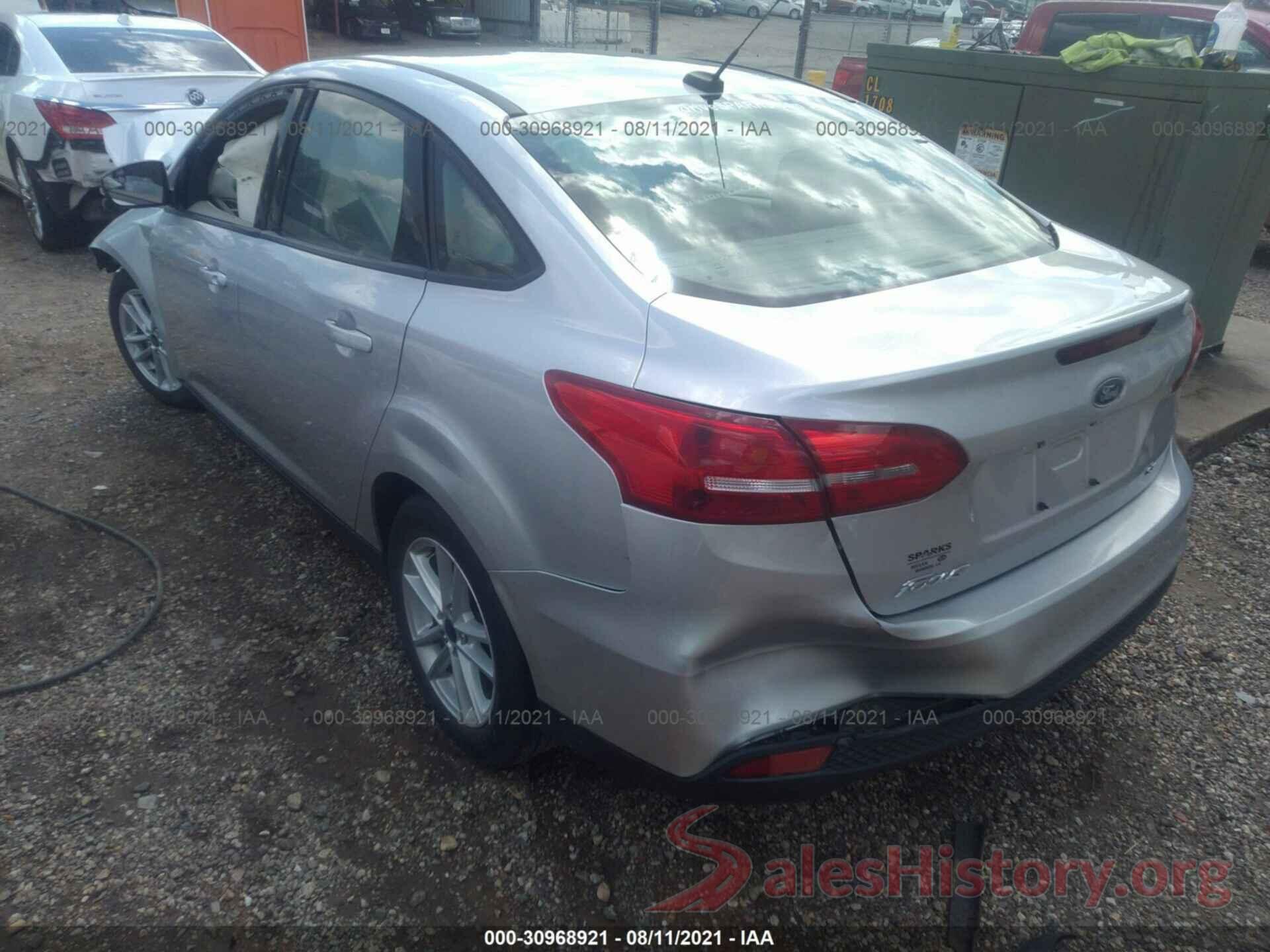 1FADP3F27HL259155 2017 FORD FOCUS