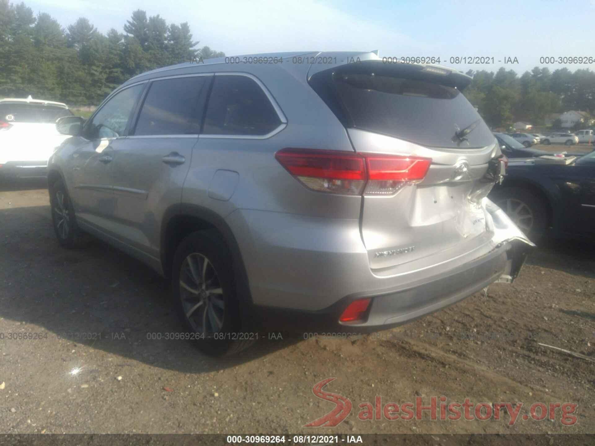 5TDJZRFH2HS463794 2017 TOYOTA HIGHLANDER