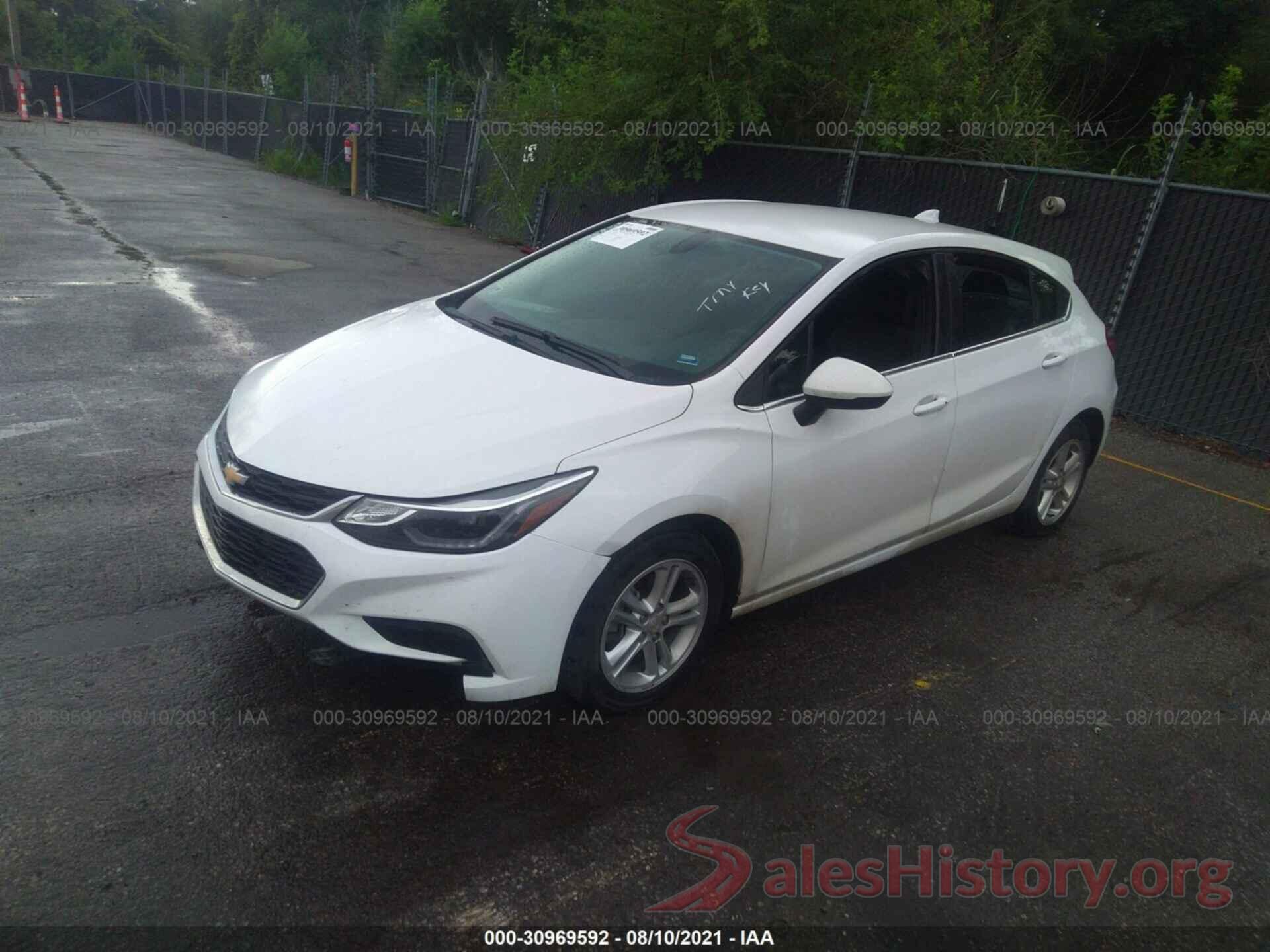 3G1BE6SM2HS591751 2017 CHEVROLET CRUZE