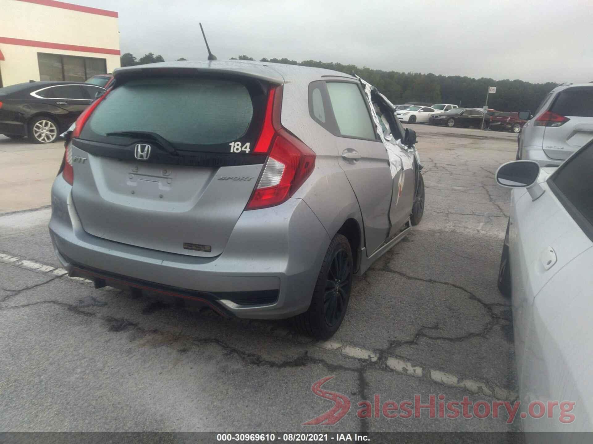 3HGGK5G6XJM728831 2018 HONDA FIT