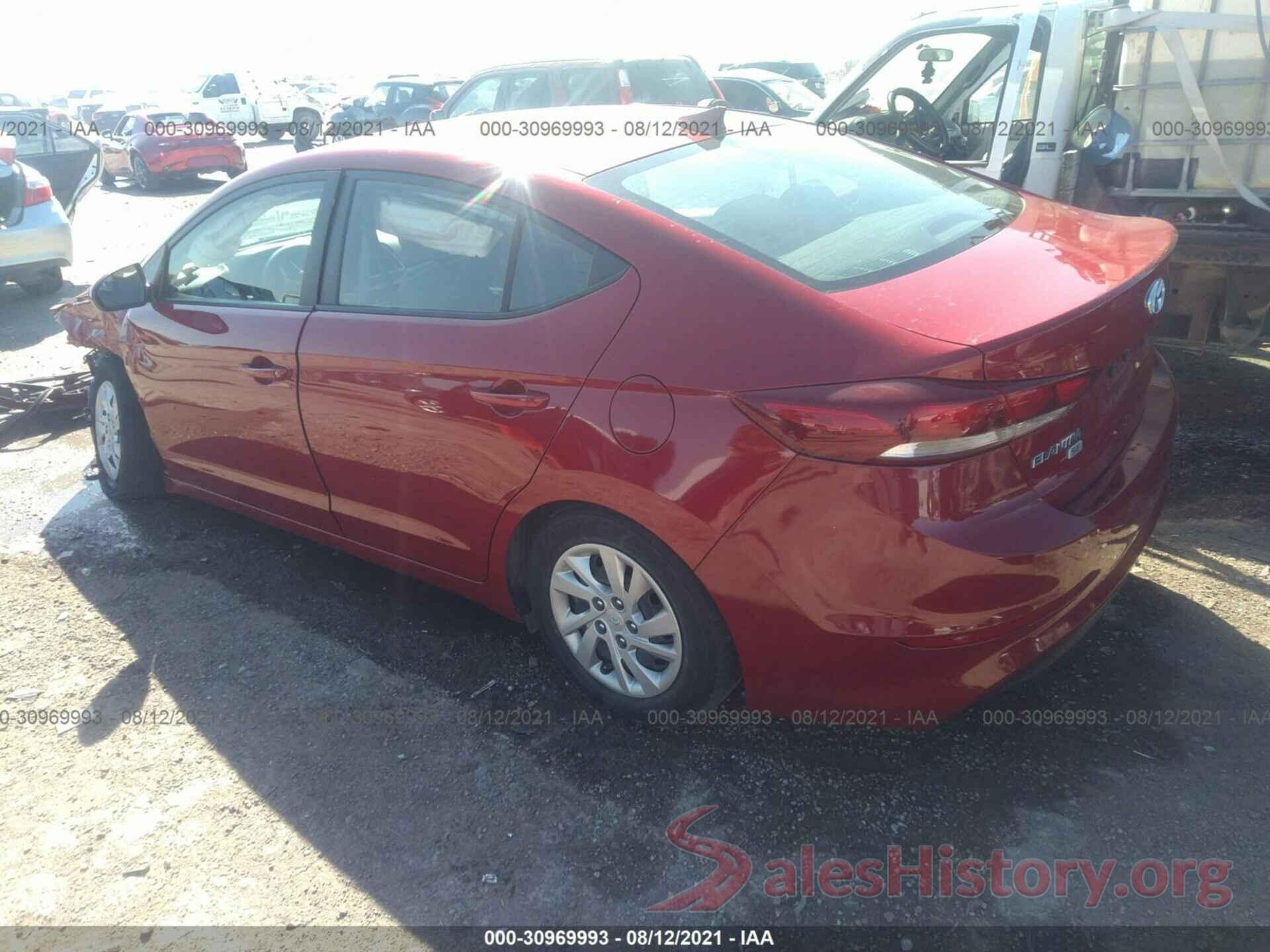 KMHD74LF9HU188702 2017 HYUNDAI ELANTRA