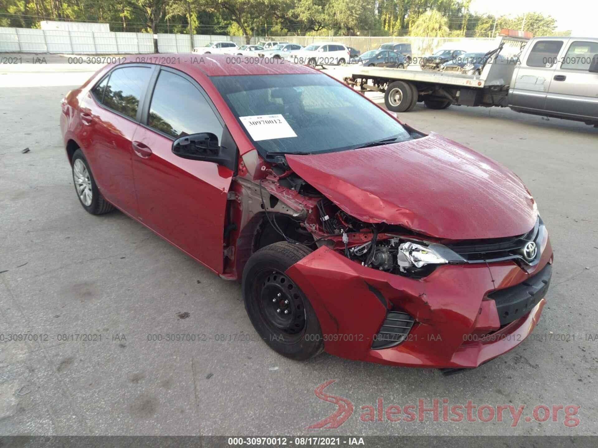 2T1BURHE5GC541370 2016 TOYOTA COROLLA