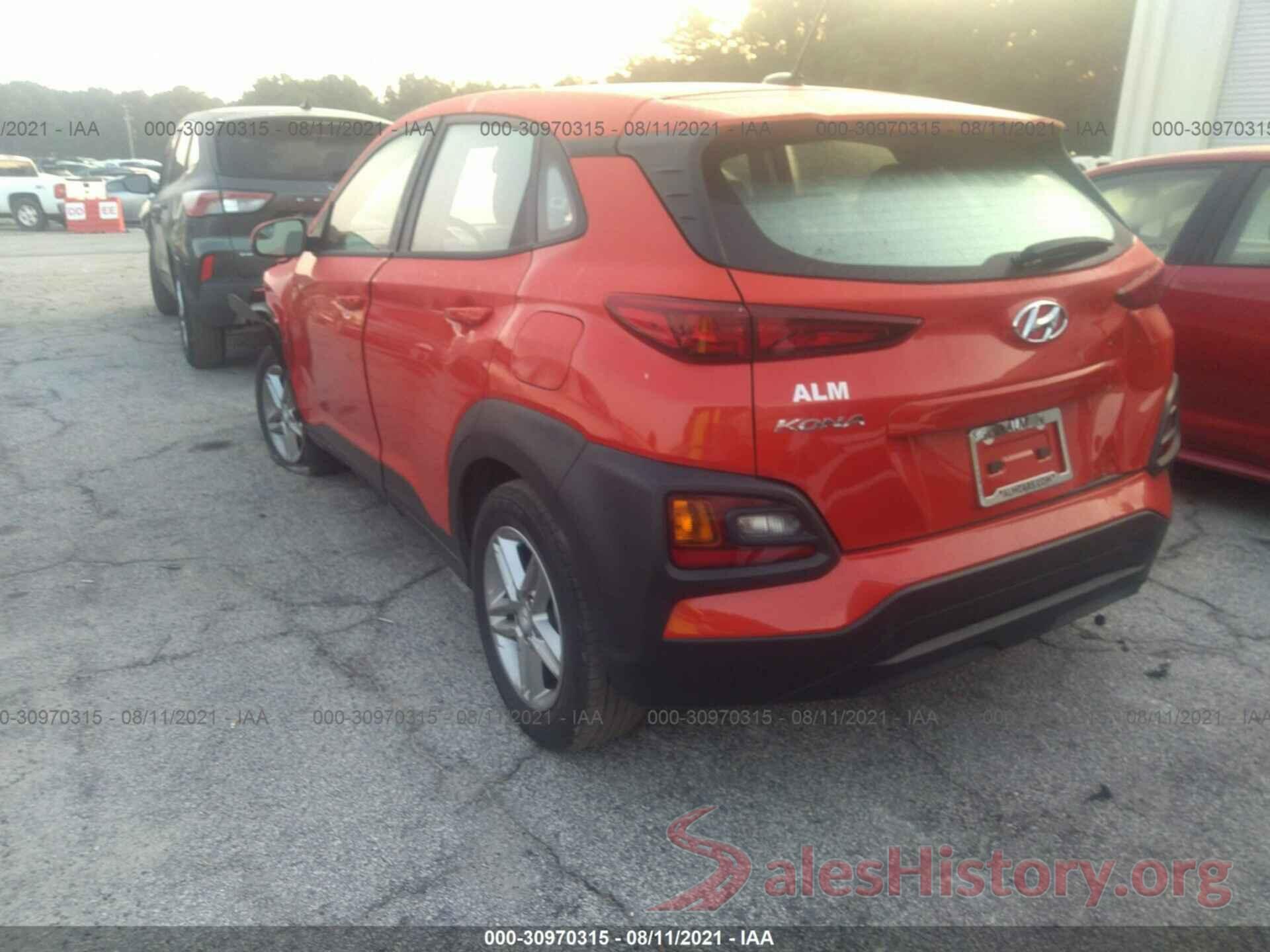 KM8K12AA2LU444594 2020 HYUNDAI KONA