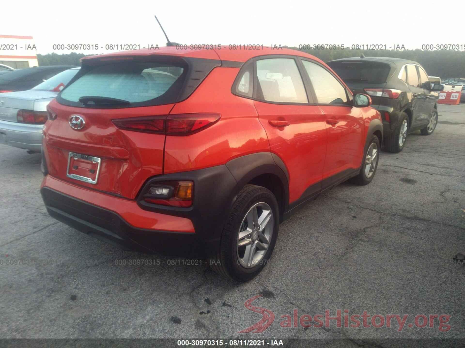 KM8K12AA2LU444594 2020 HYUNDAI KONA