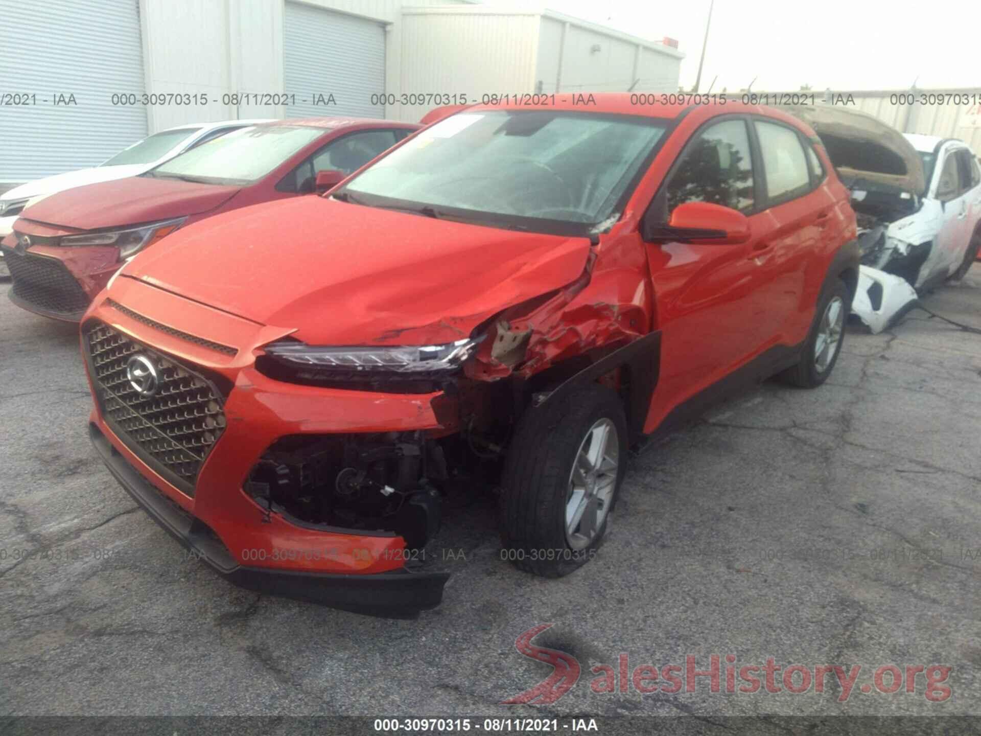 KM8K12AA2LU444594 2020 HYUNDAI KONA