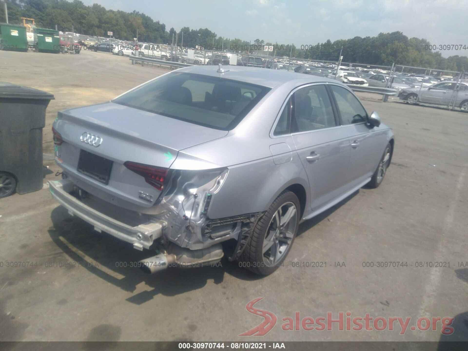 WAUENAF44JA078989 2018 AUDI A4