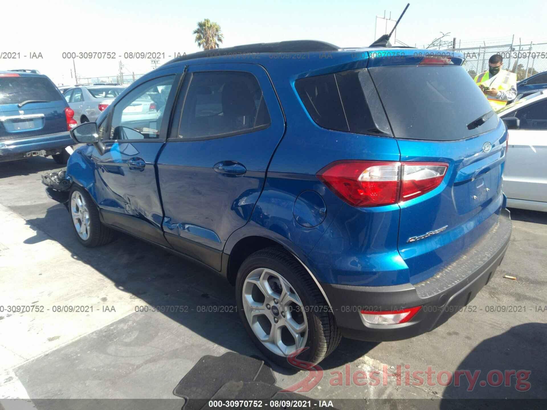 MAJ3S2GE5MC409254 2021 FORD ECOSPORT