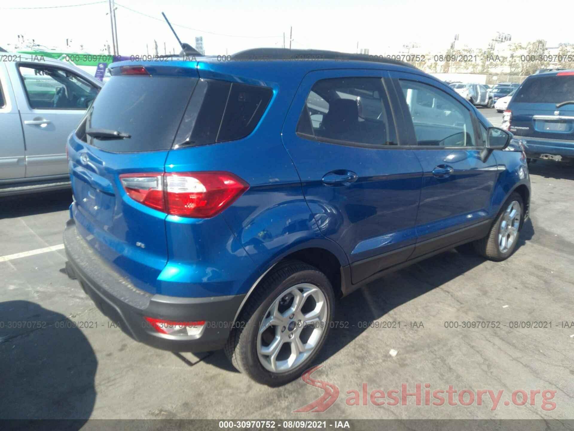 MAJ3S2GE5MC409254 2021 FORD ECOSPORT