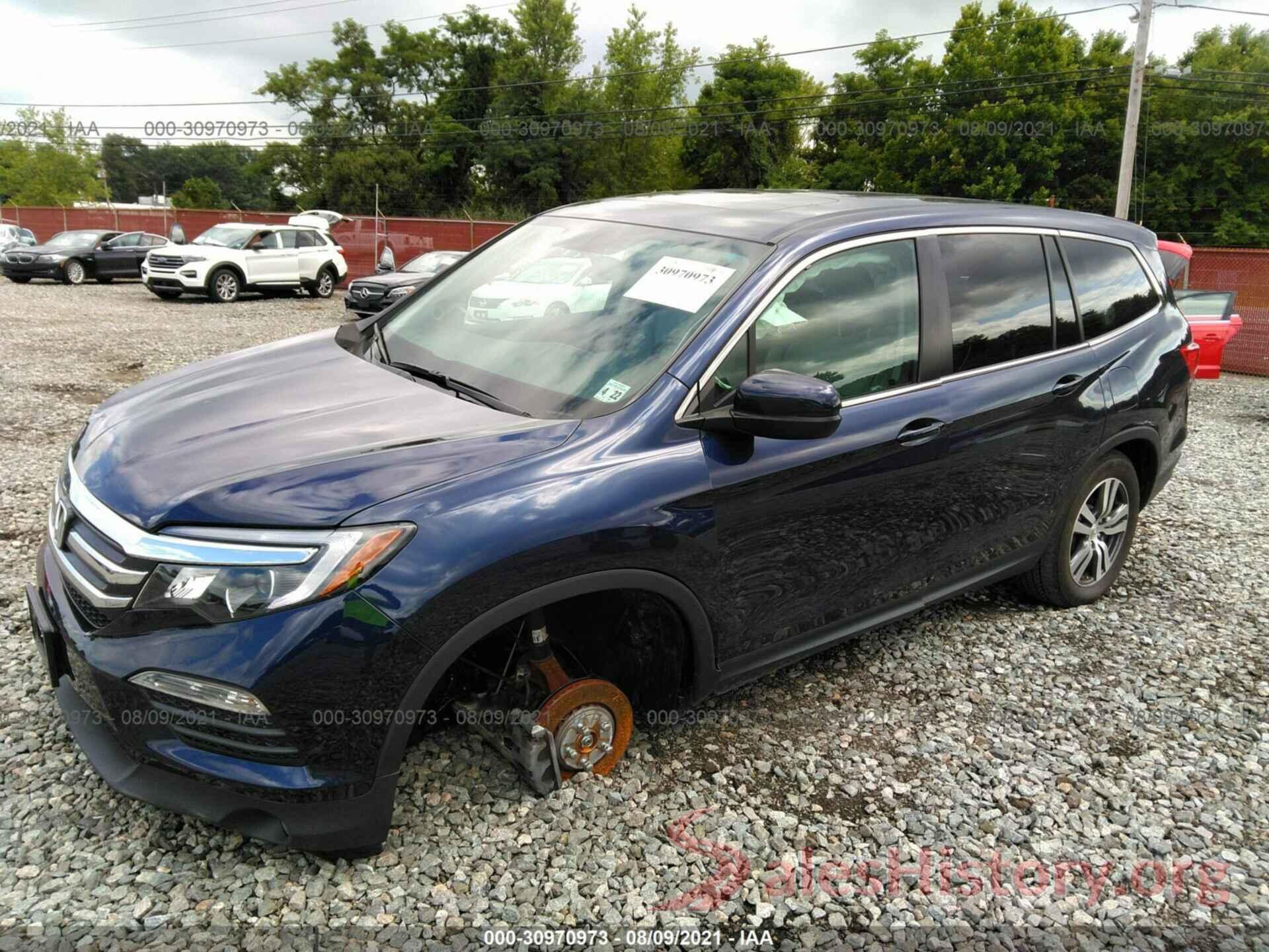 5FNYF6H56HB027544 2017 HONDA PILOT