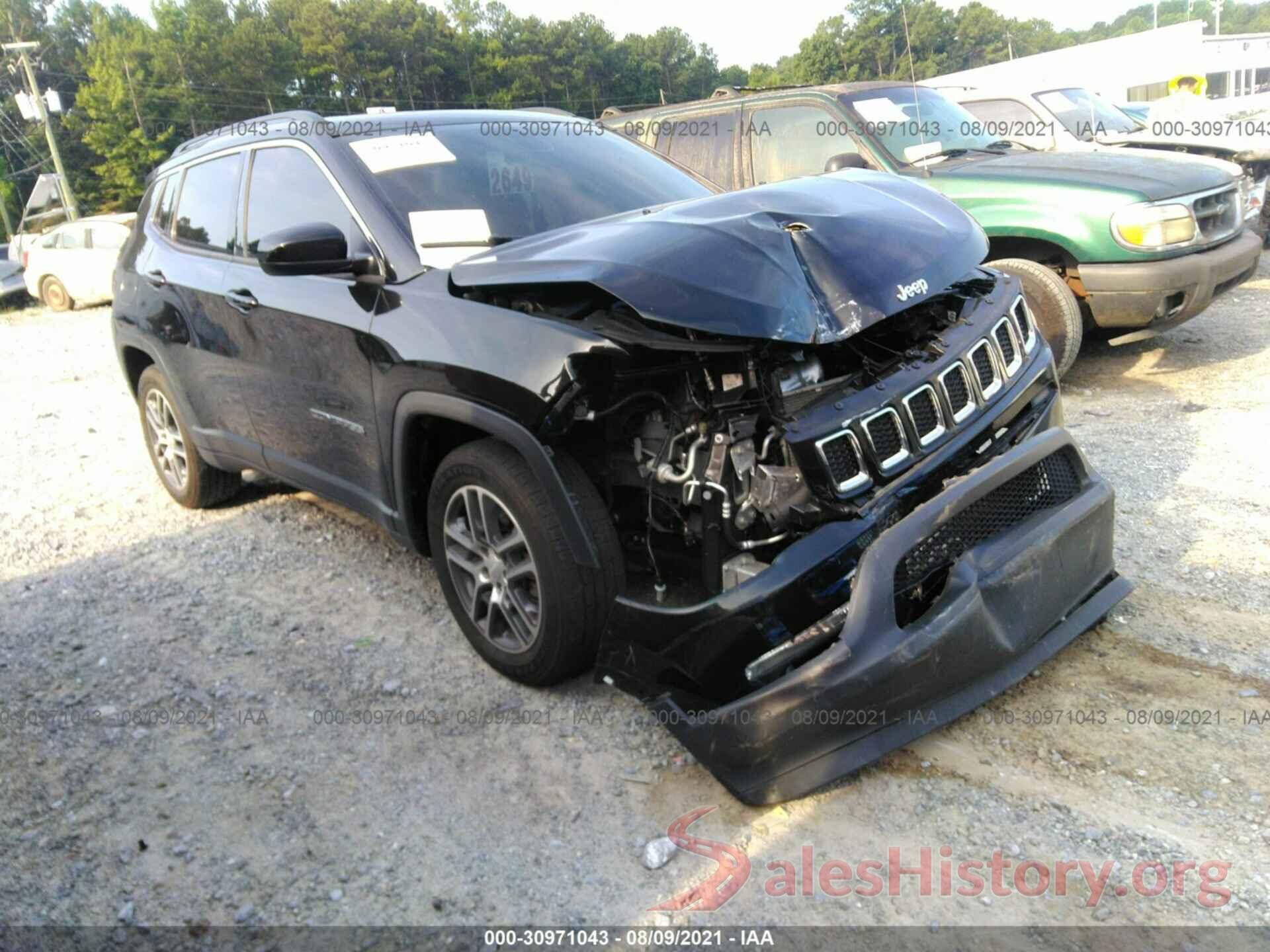 3C4NJCBB4KT793828 2019 JEEP COMPASS