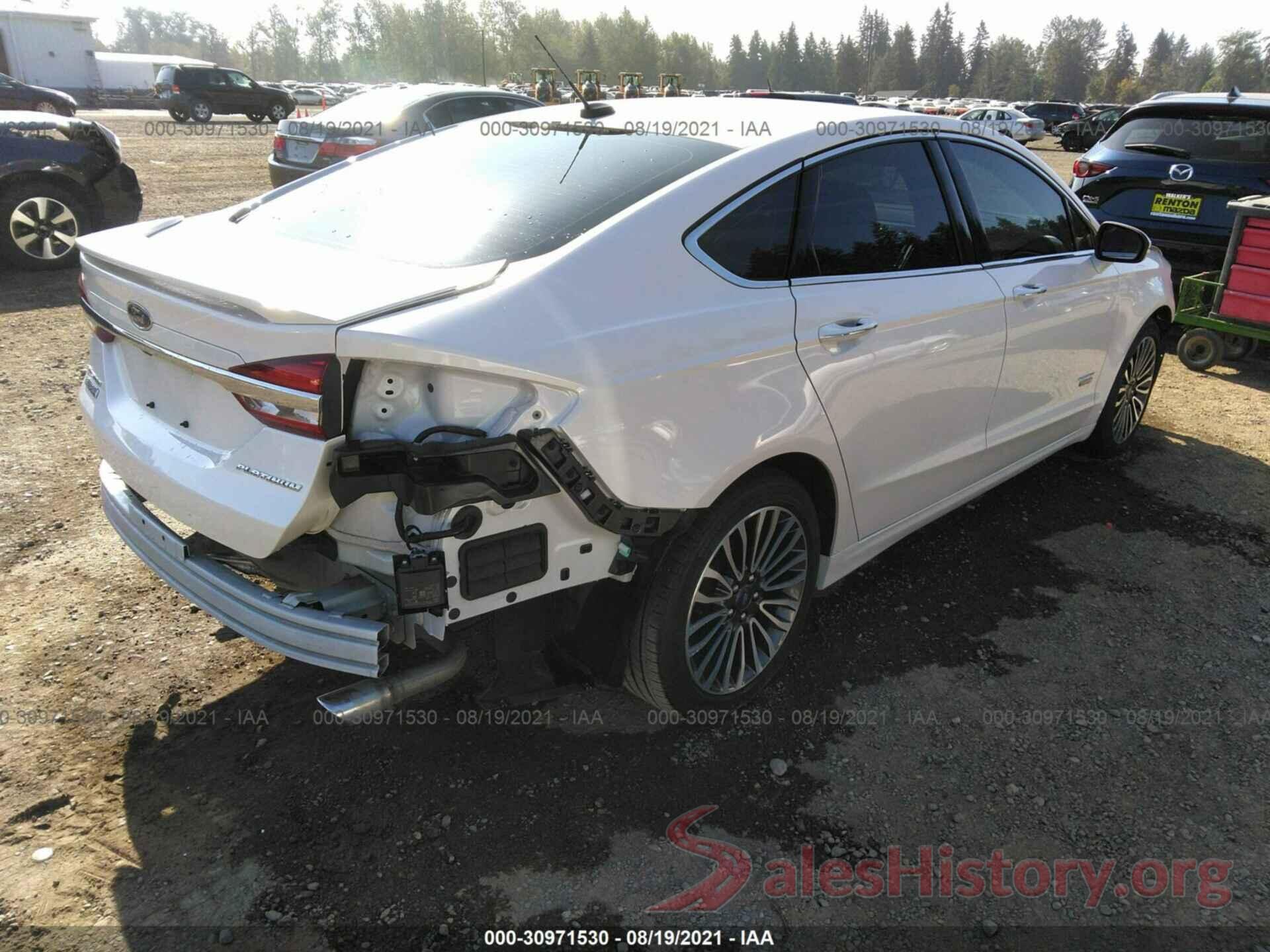 3FA6P0SU8JR161760 2018 FORD FUSION ENERGI