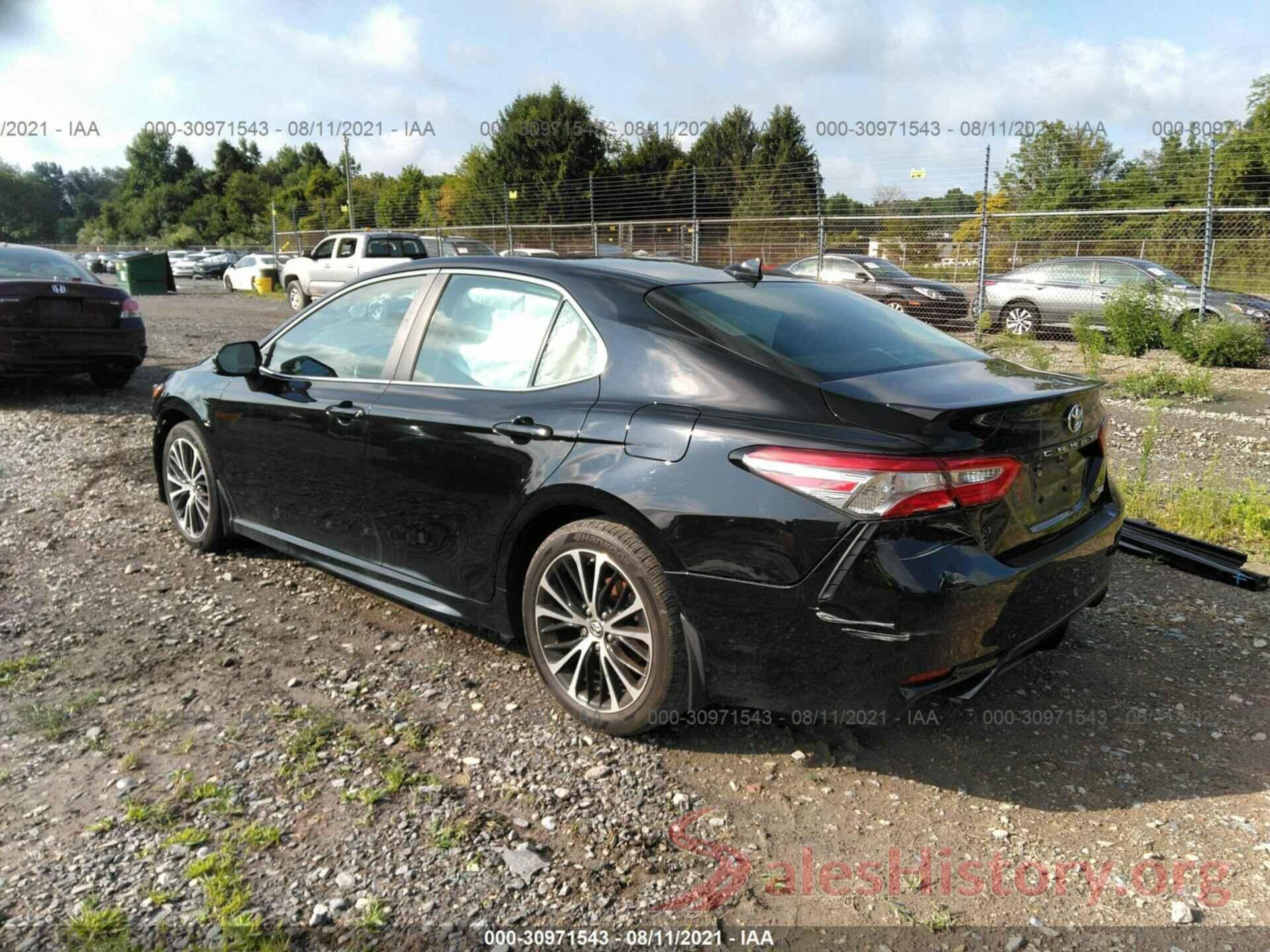 4T1B11HK8KU222357 2019 TOYOTA CAMRY