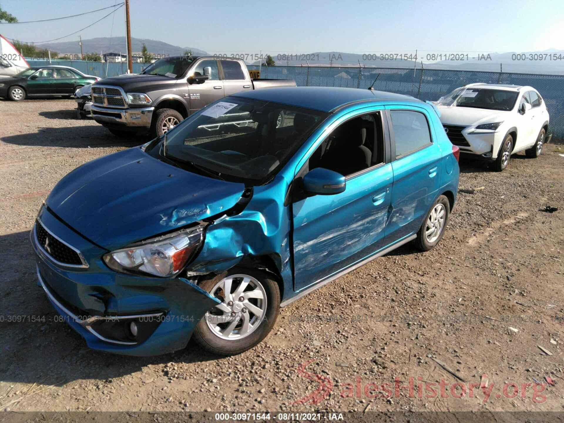 ML32A4HJ0KH002008 2019 MITSUBISHI MIRAGE