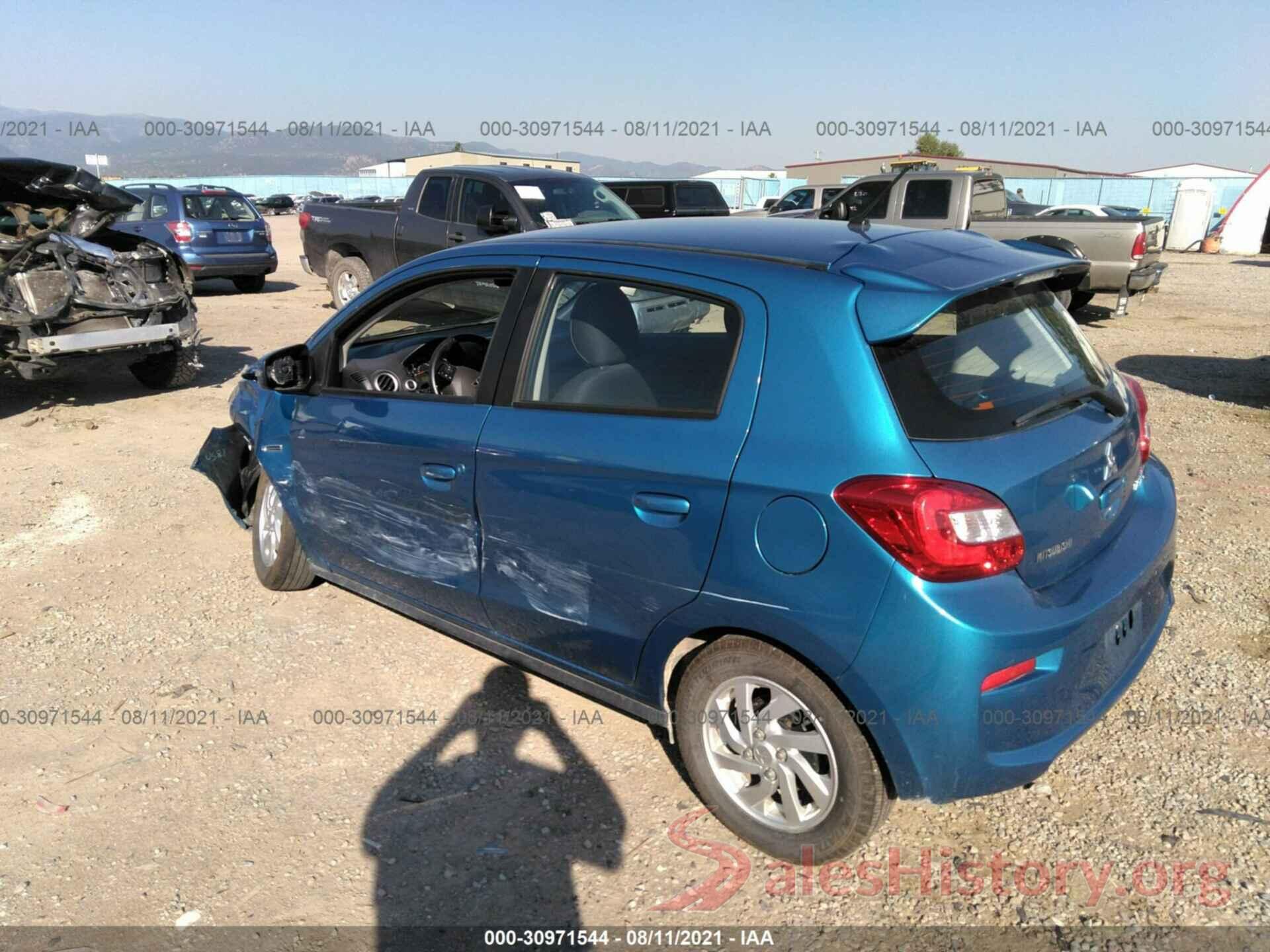 ML32A4HJ0KH002008 2019 MITSUBISHI MIRAGE