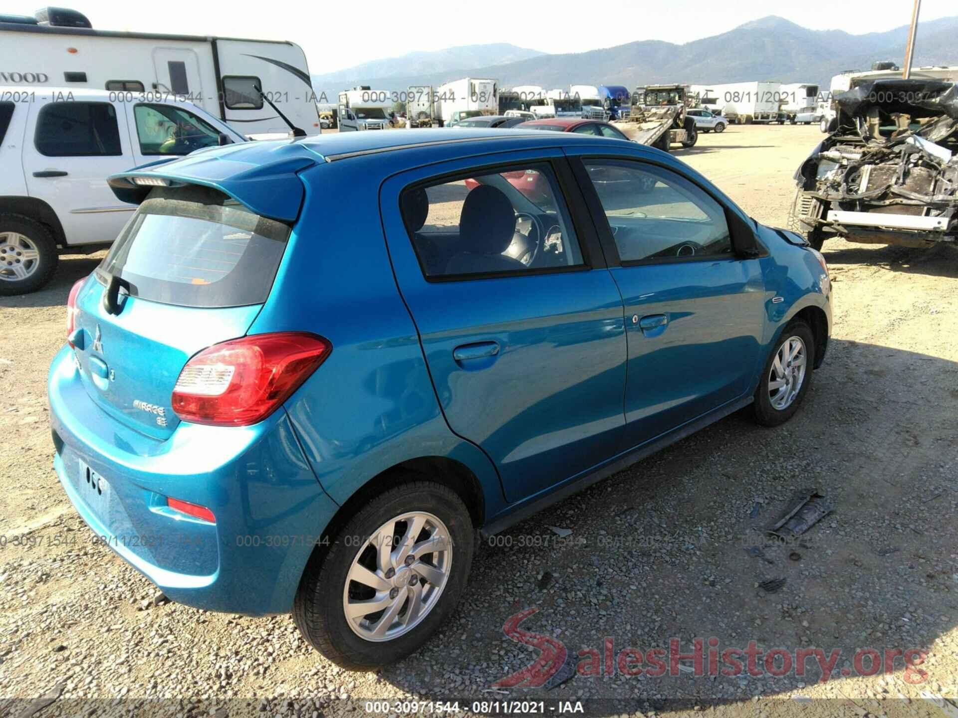 ML32A4HJ0KH002008 2019 MITSUBISHI MIRAGE