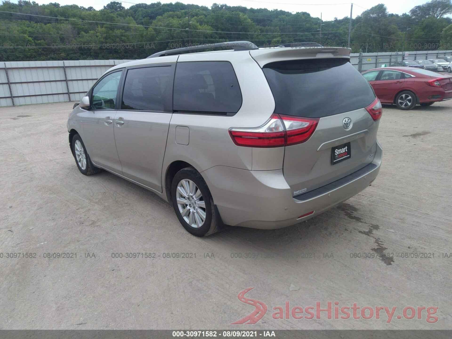 5TDDZ3DCXHS177273 2017 TOYOTA SIENNA