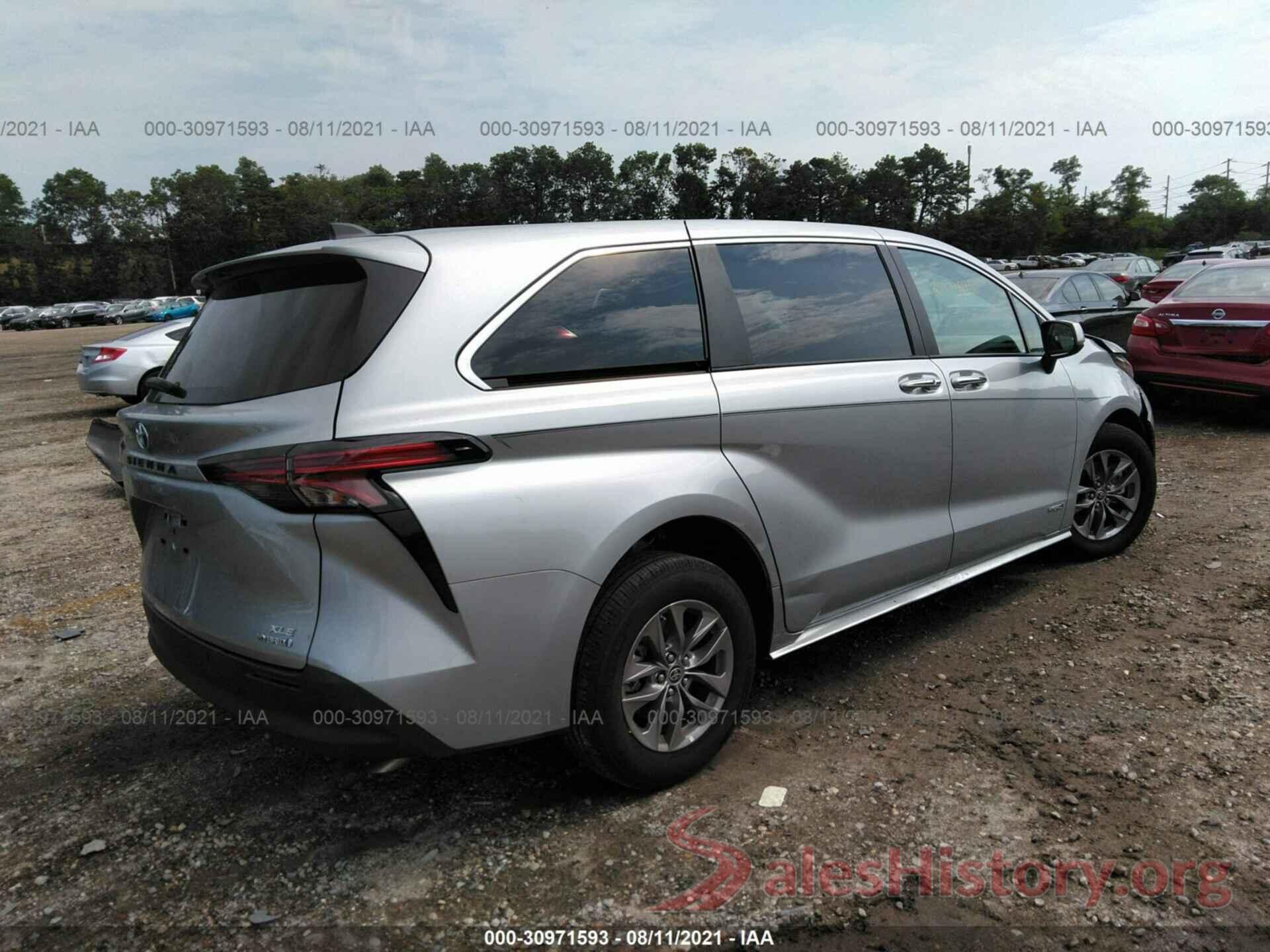 5TDYRKEC3MS017062 2021 TOYOTA SIENNA