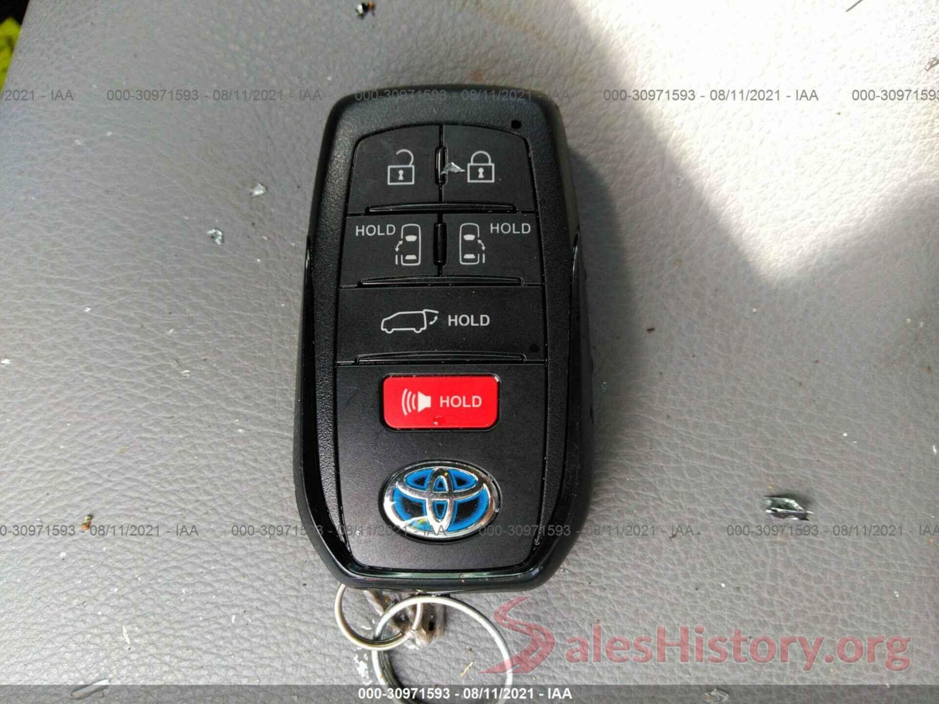 5TDYRKEC3MS017062 2021 TOYOTA SIENNA