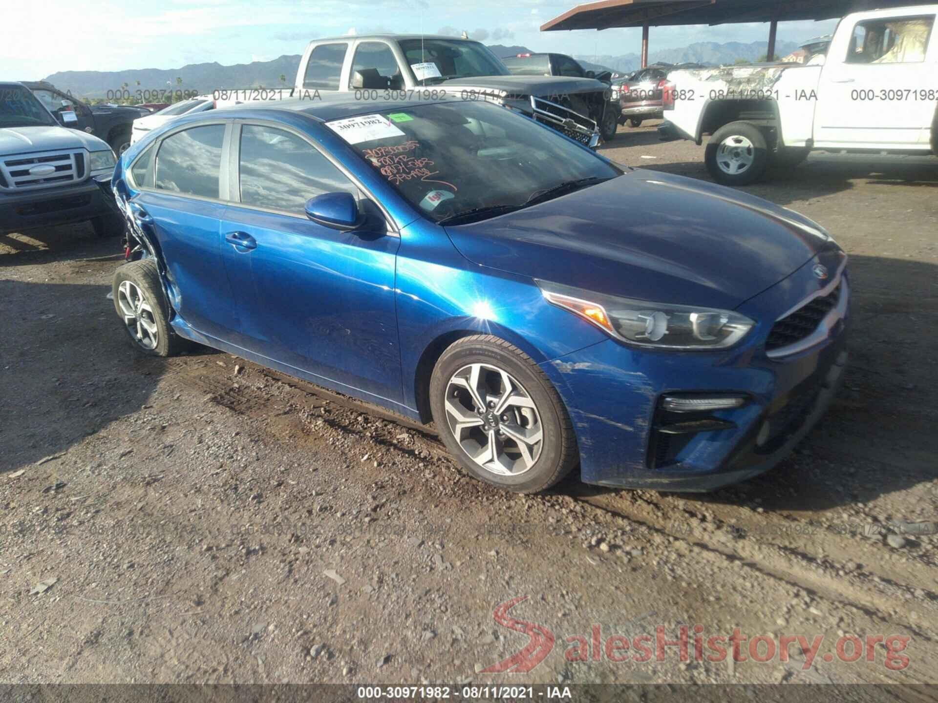 3KPF24AD8KE010203 2019 KIA FORTE