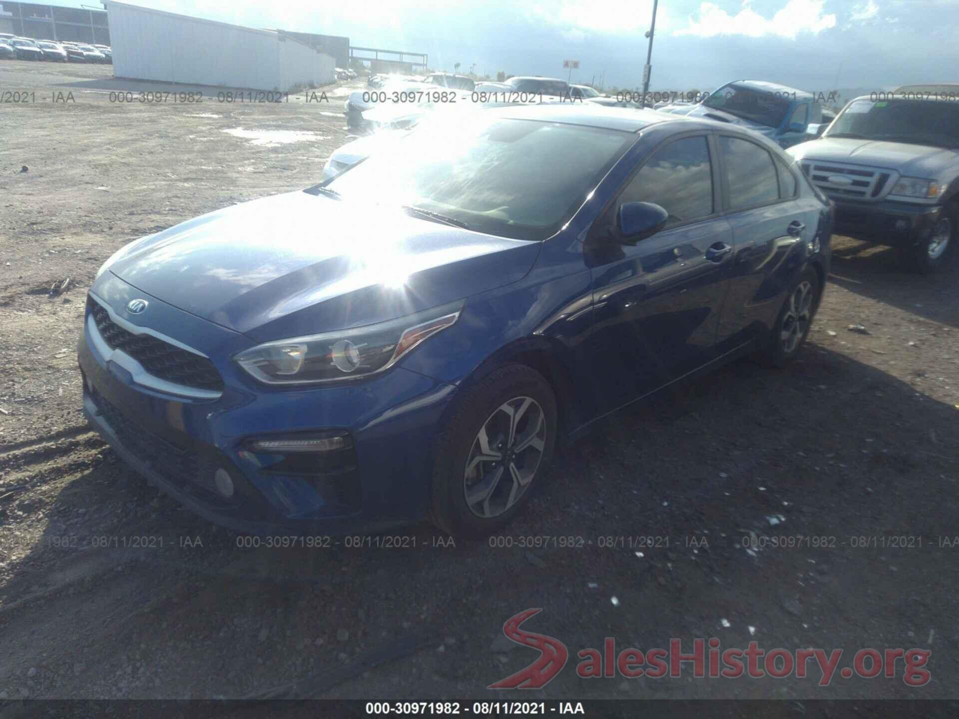 3KPF24AD8KE010203 2019 KIA FORTE