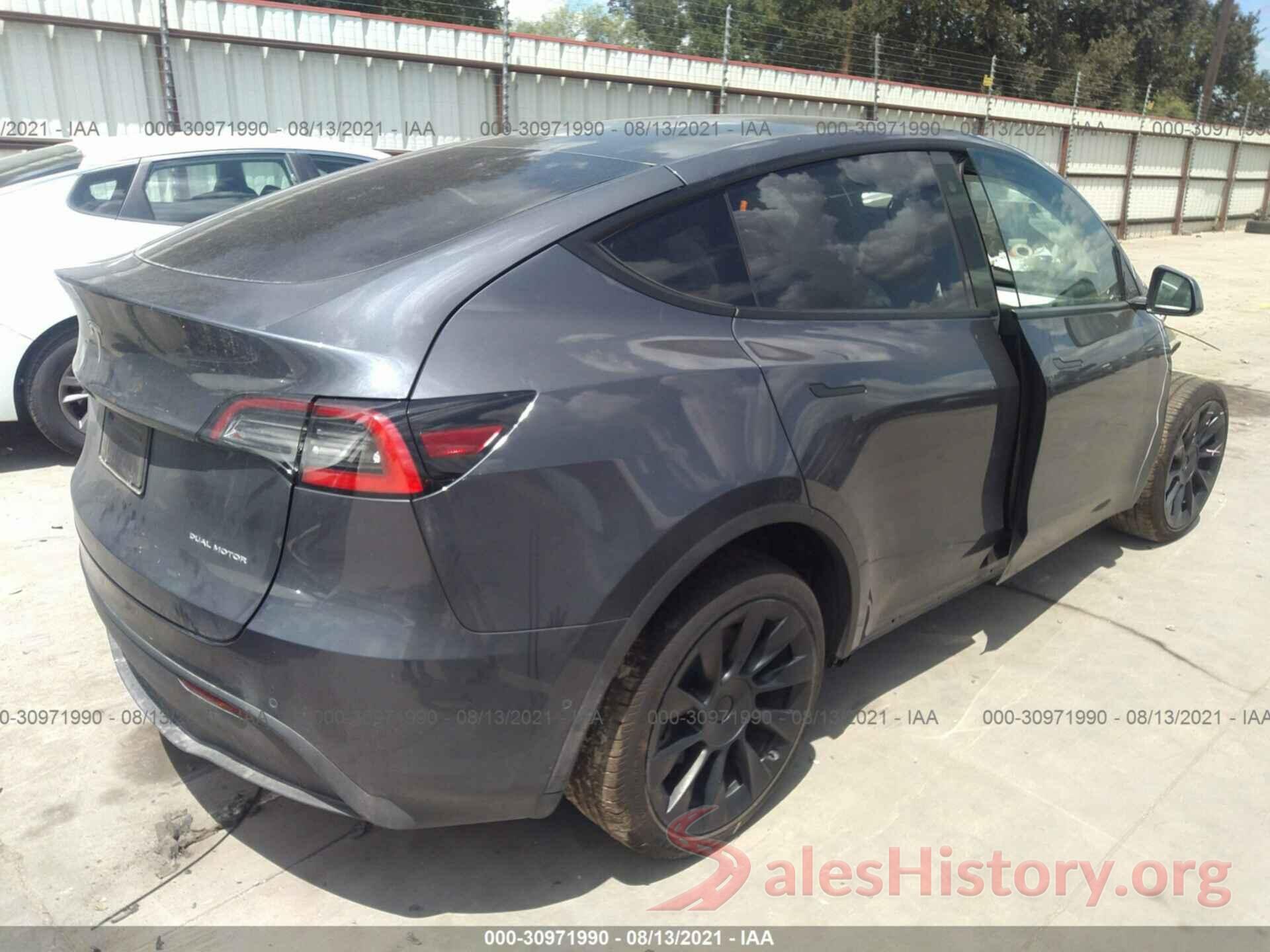 5YJYGDEE8MF094033 2021 TESLA MODEL Y