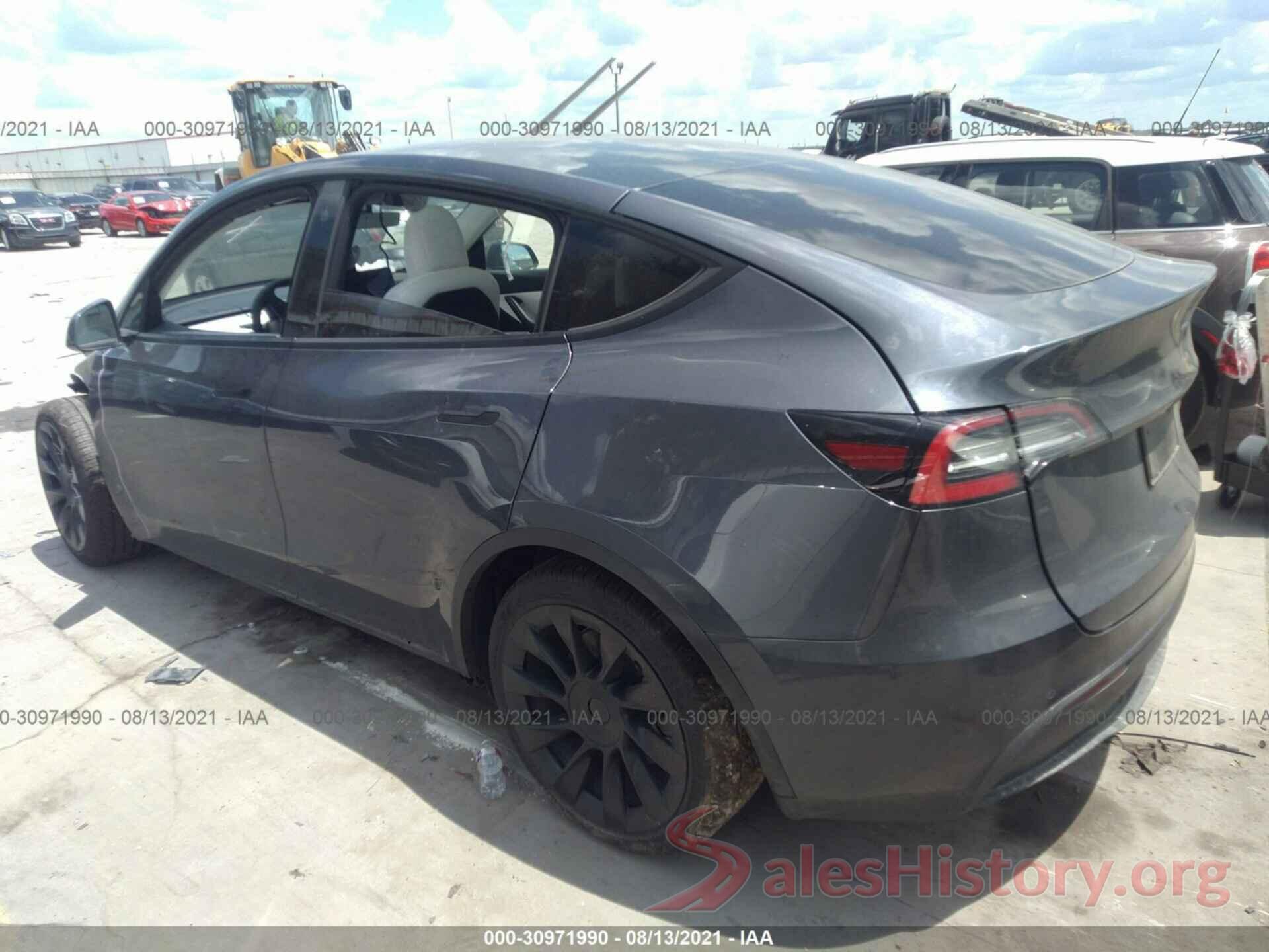 5YJYGDEE8MF094033 2021 TESLA MODEL Y