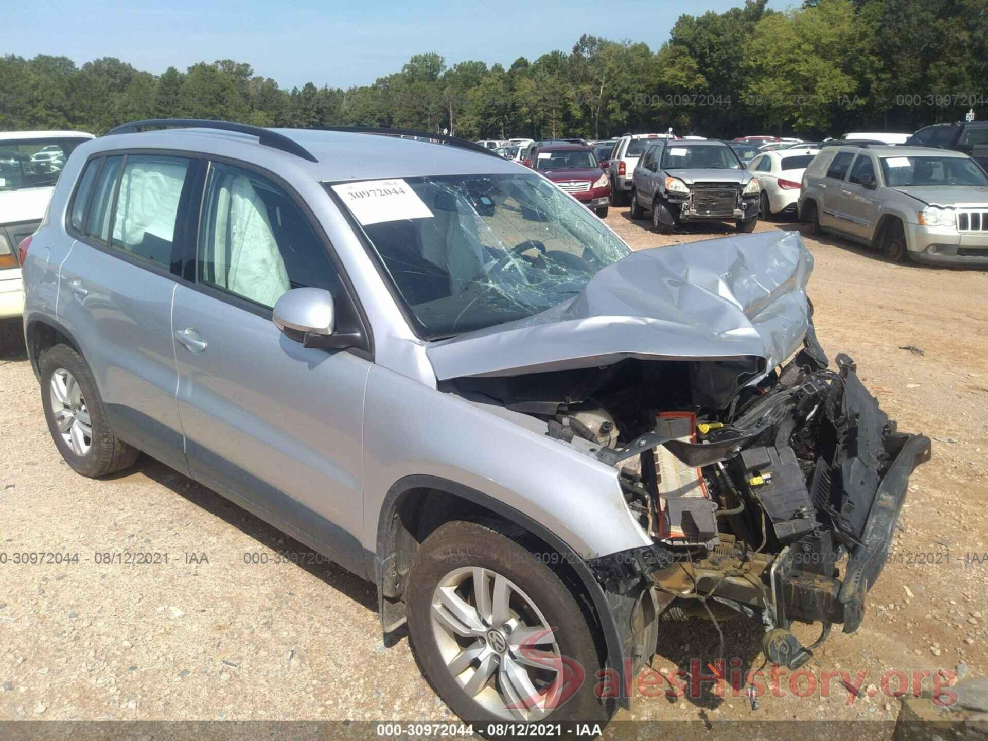 WVGBV7AX3HW507364 2017 VOLKSWAGEN TIGUAN