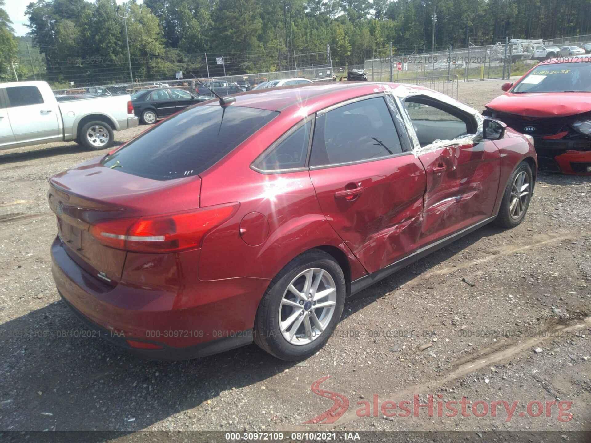 1FADP3F2XGL304393 2016 FORD FOCUS