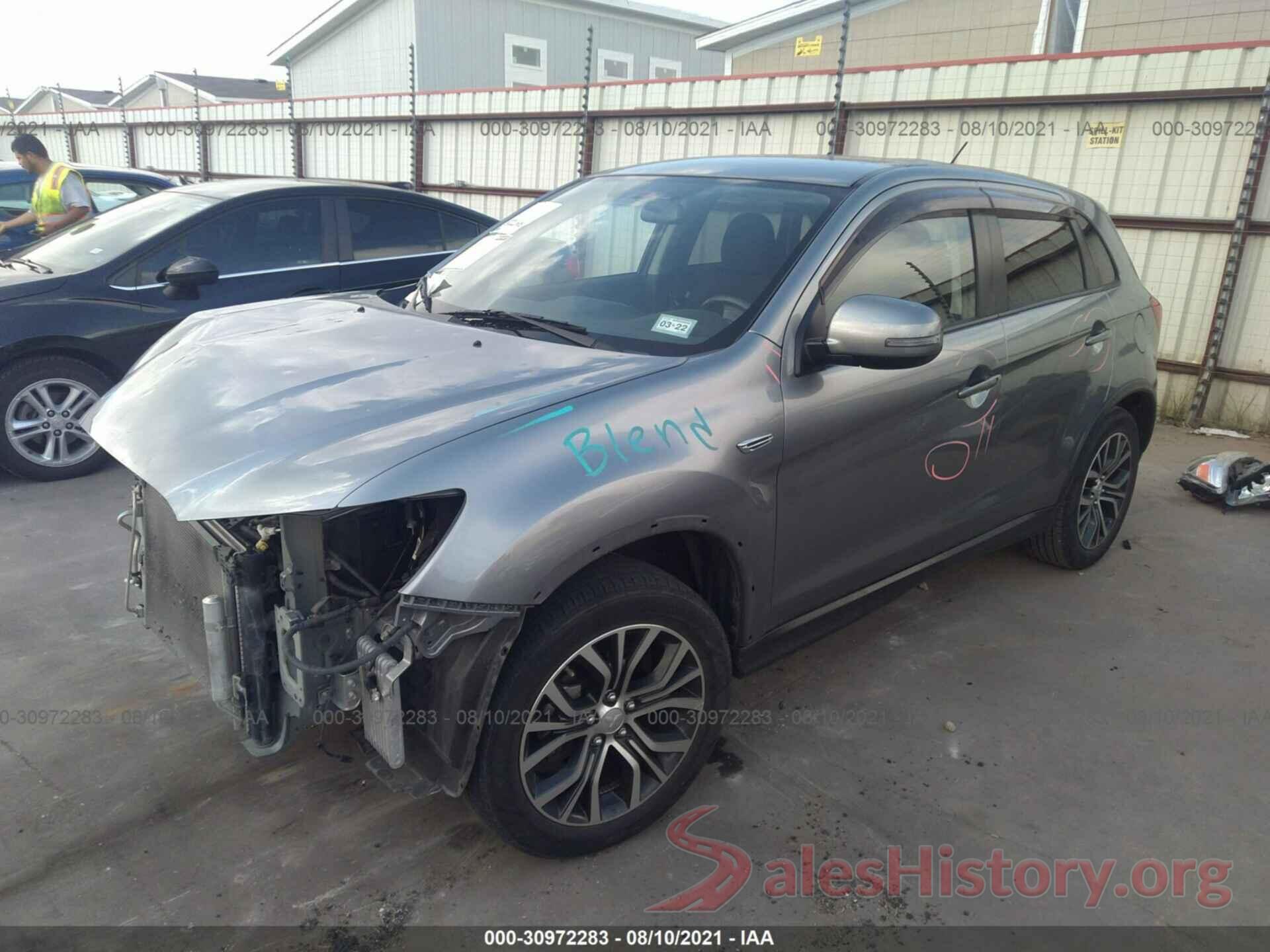 JA4AP3AU6GZ026301 2016 MITSUBISHI OUTLANDER SPORT