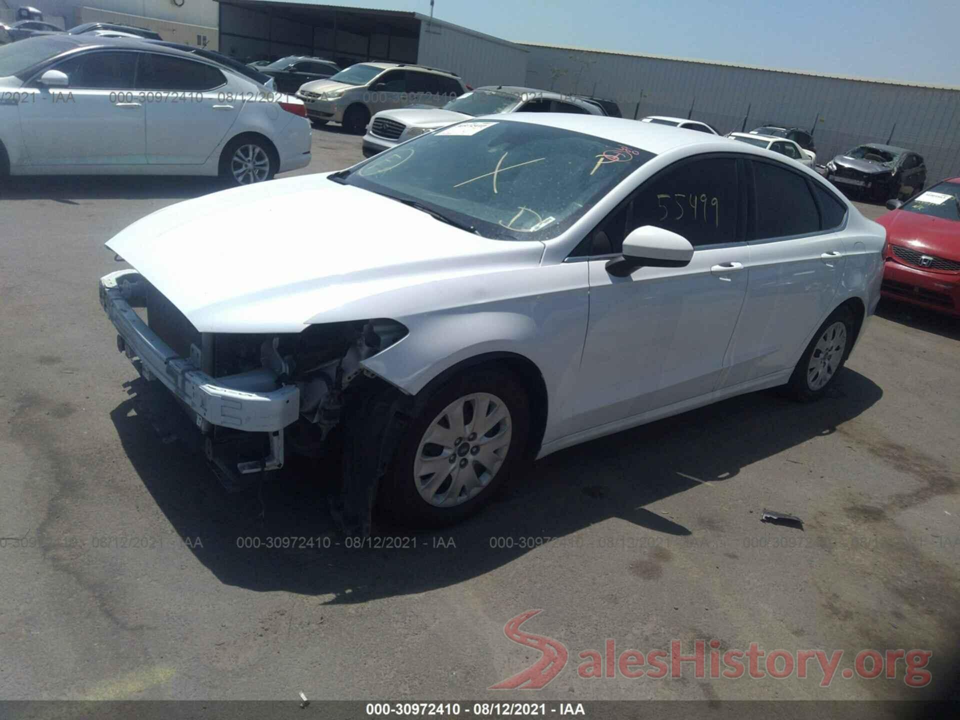 3FA6P0G77KR232483 2019 FORD FUSION