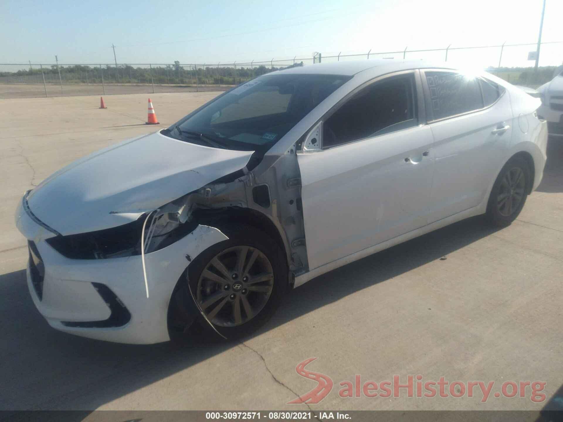 5NPD84LF7JH326724 2018 HYUNDAI ELANTRA