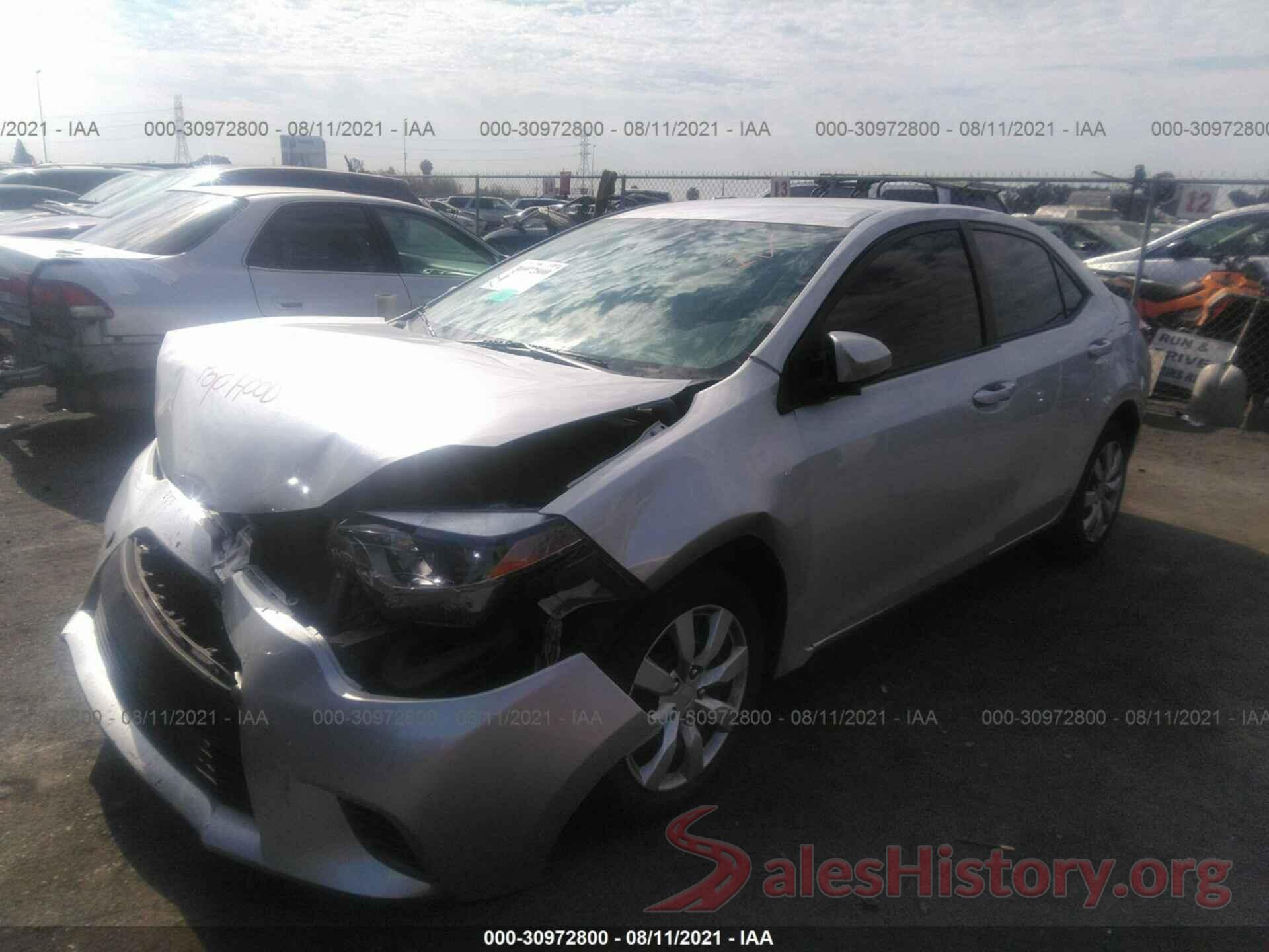 5YFBURHE5GP435372 2016 TOYOTA COROLLA