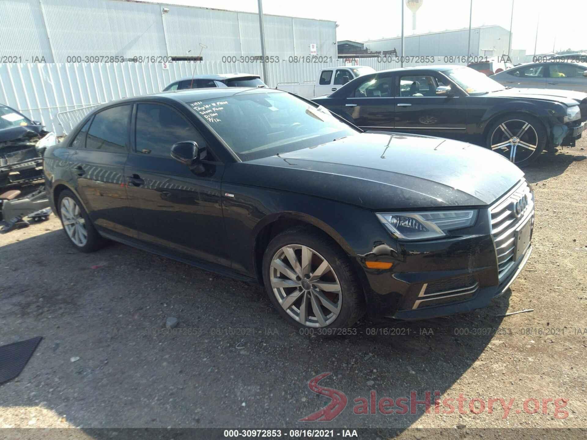 WAUKMAF47JA068074 2018 AUDI A4