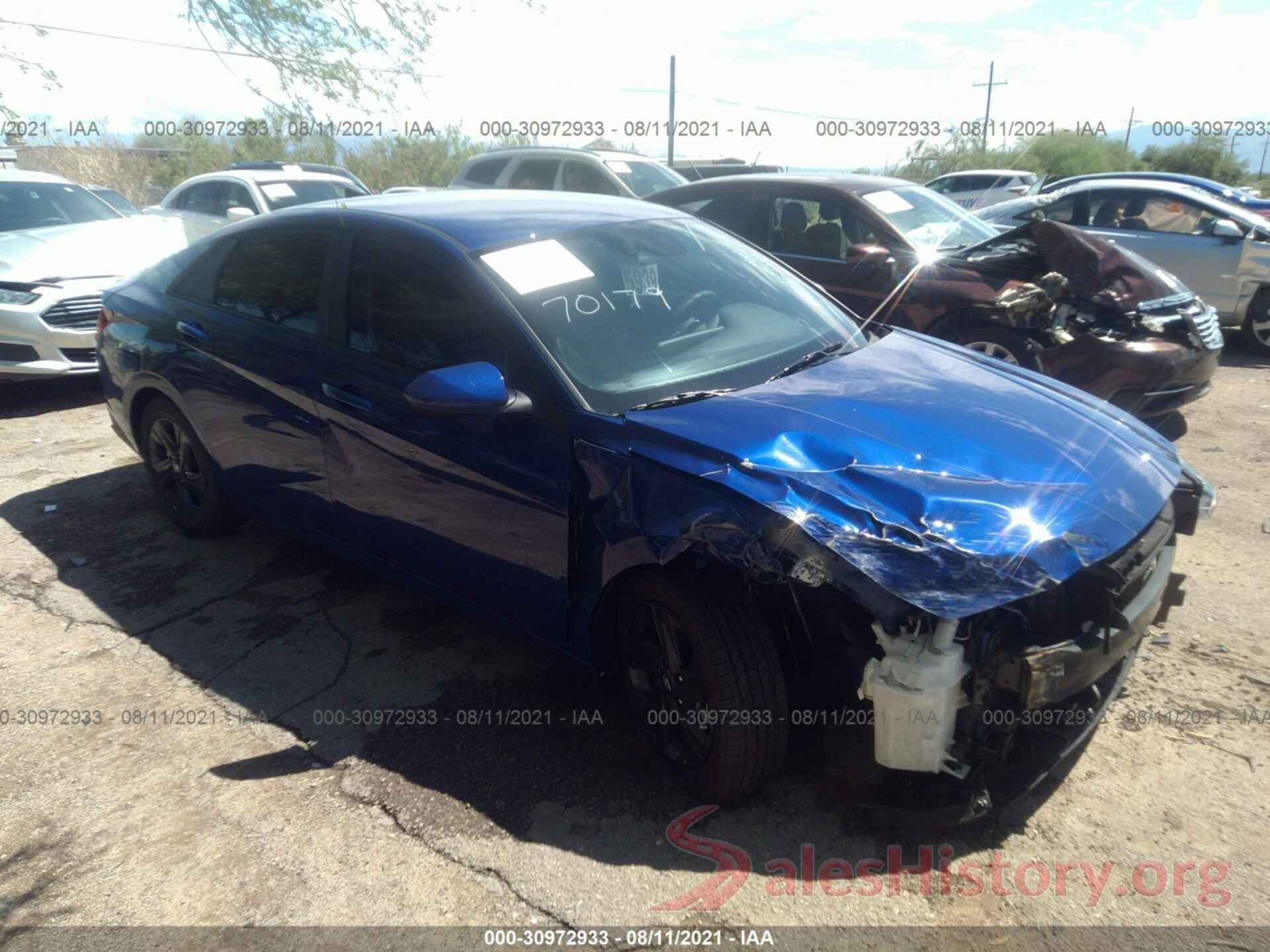 5NPLM4AG1MH048071 2021 HYUNDAI ELANTRA