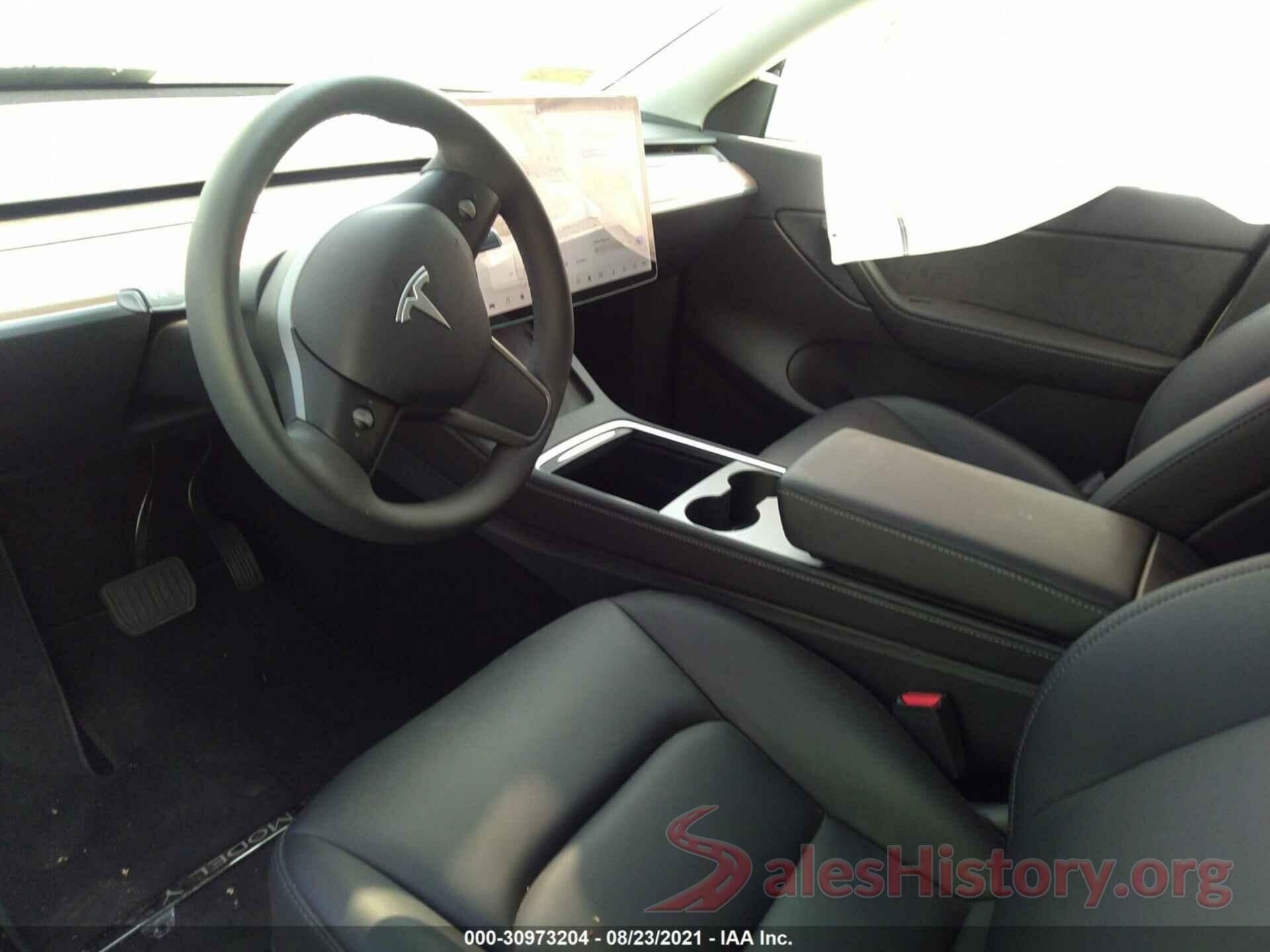 5YJYGDEEXMF145354 2021 TESLA MODEL Y