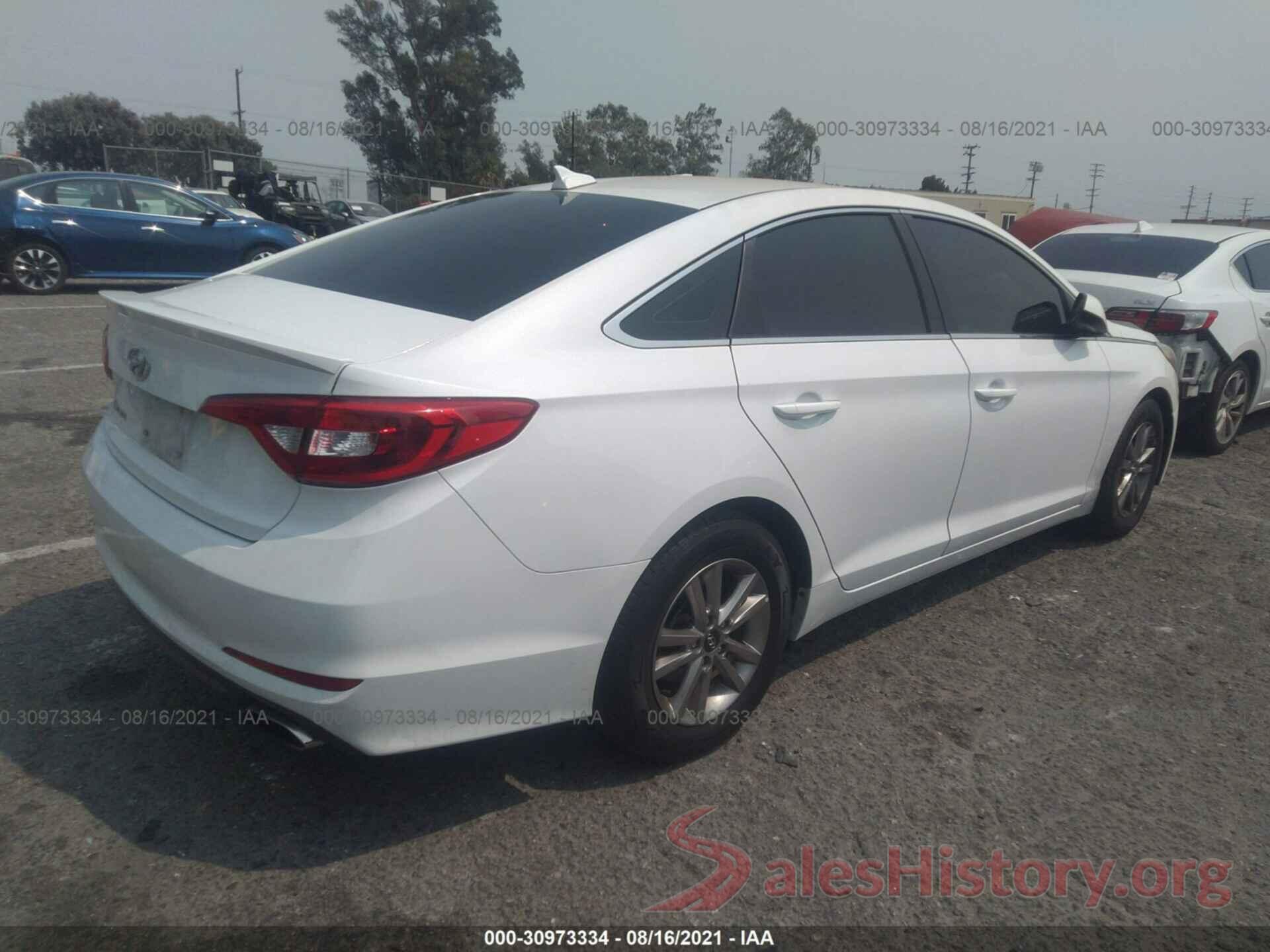 5NPE24AF3GH401923 2016 HYUNDAI SONATA