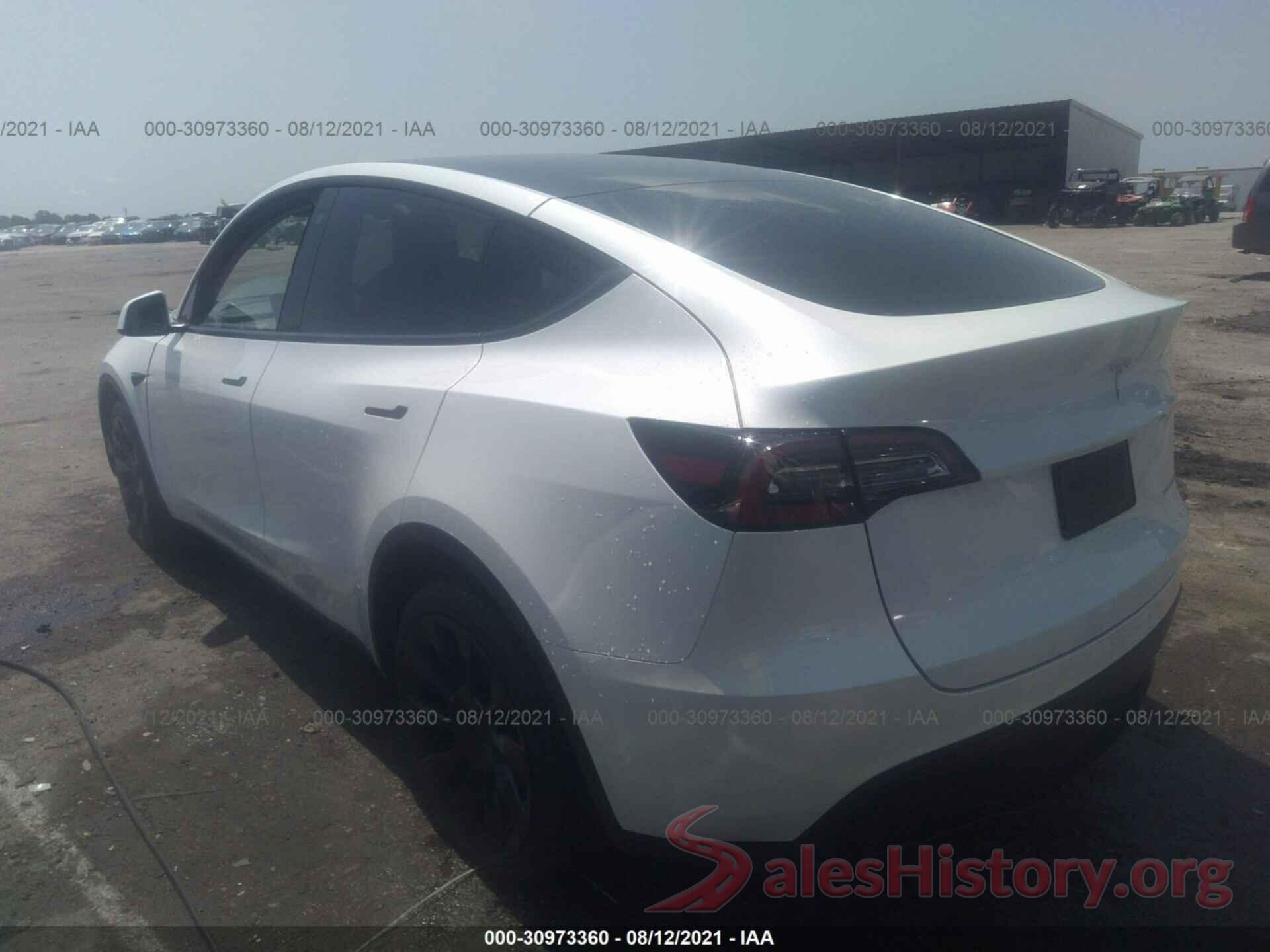 5YJYGDEE5MF184580 2021 TESLA MODEL Y