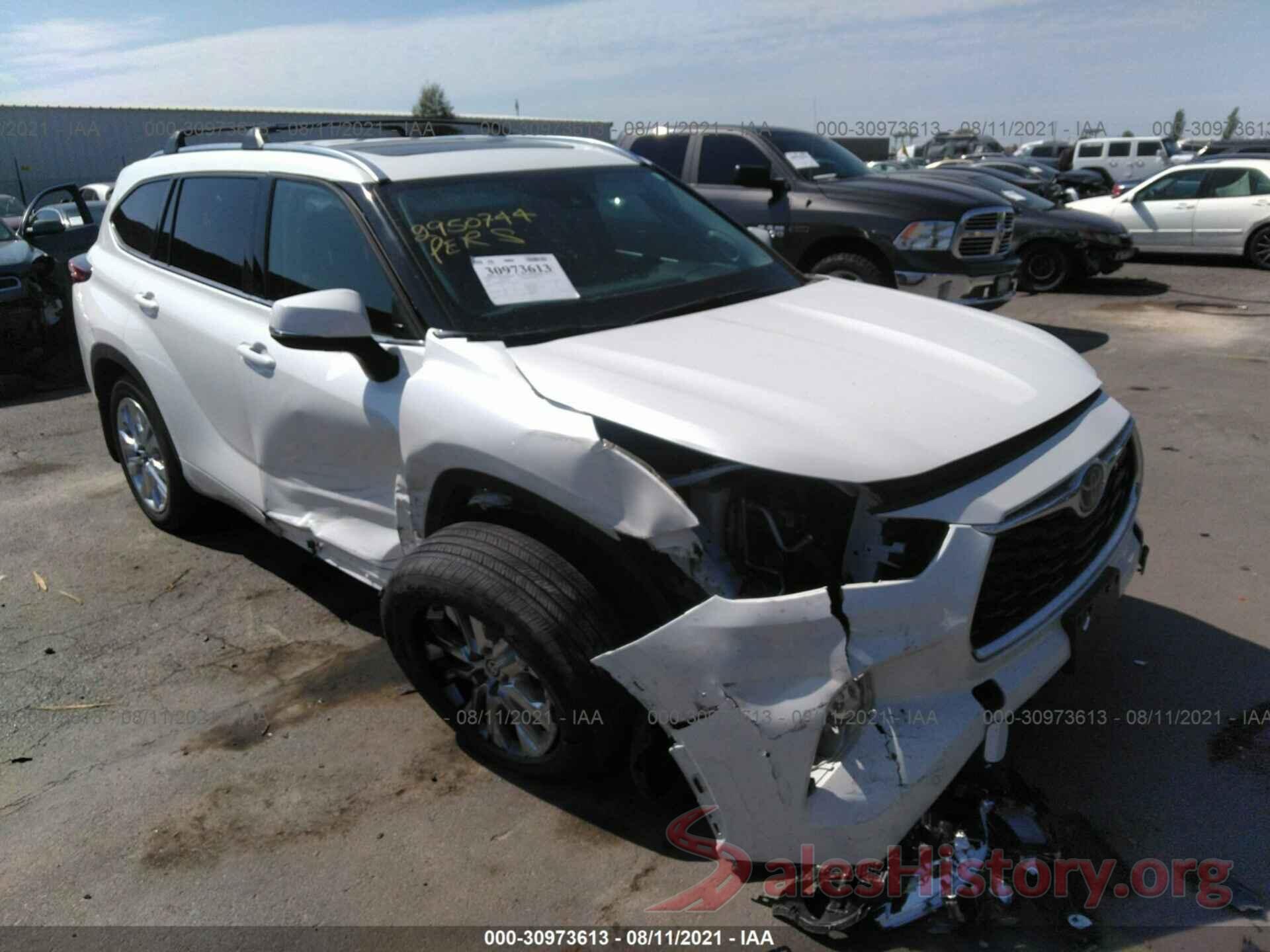 5TDYZRAH8LS014067 2020 TOYOTA HIGHLANDER