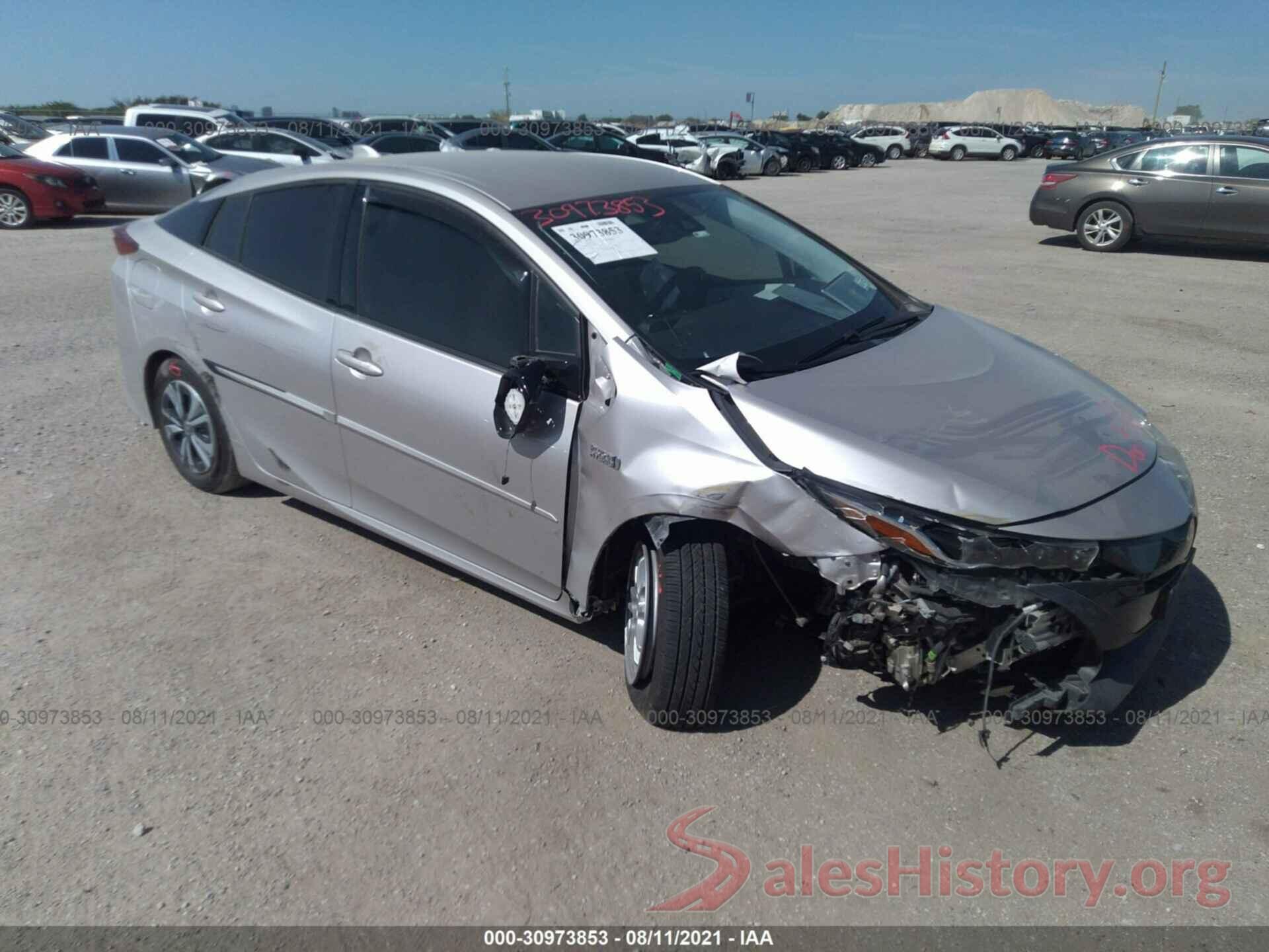 JTDKARFP0K3105282 2019 TOYOTA PRIUS PRIME