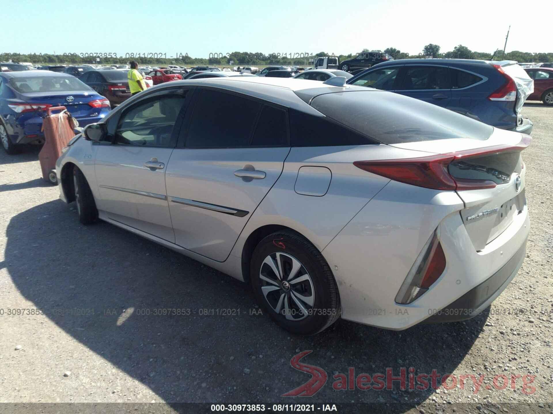 JTDKARFP0K3105282 2019 TOYOTA PRIUS PRIME