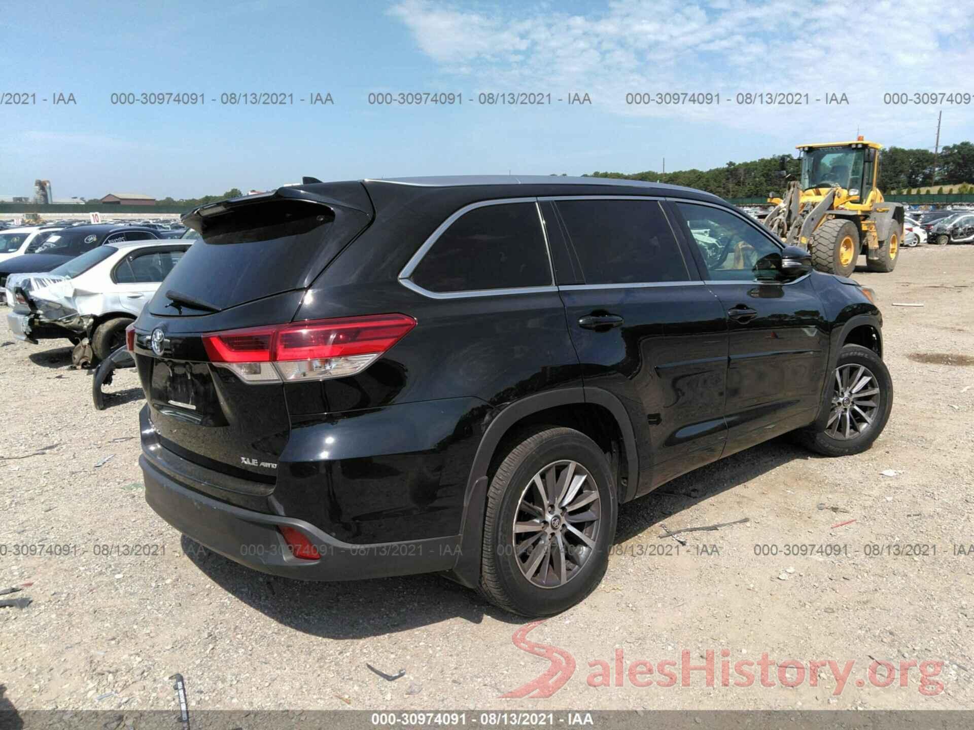 5TDJZRFH7HS461328 2017 TOYOTA HIGHLANDER