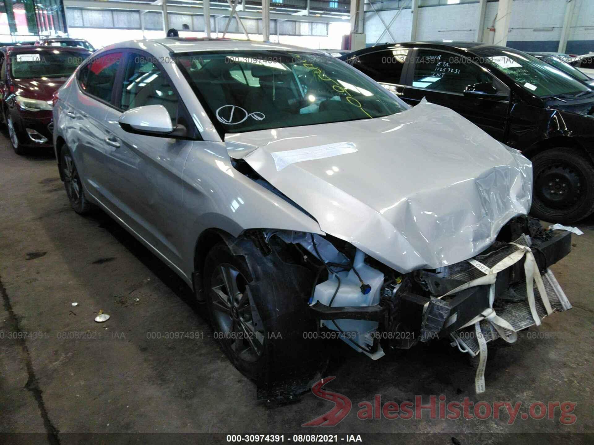 000D84LF0JH354901 2018 HYUNDAI ELANTRA