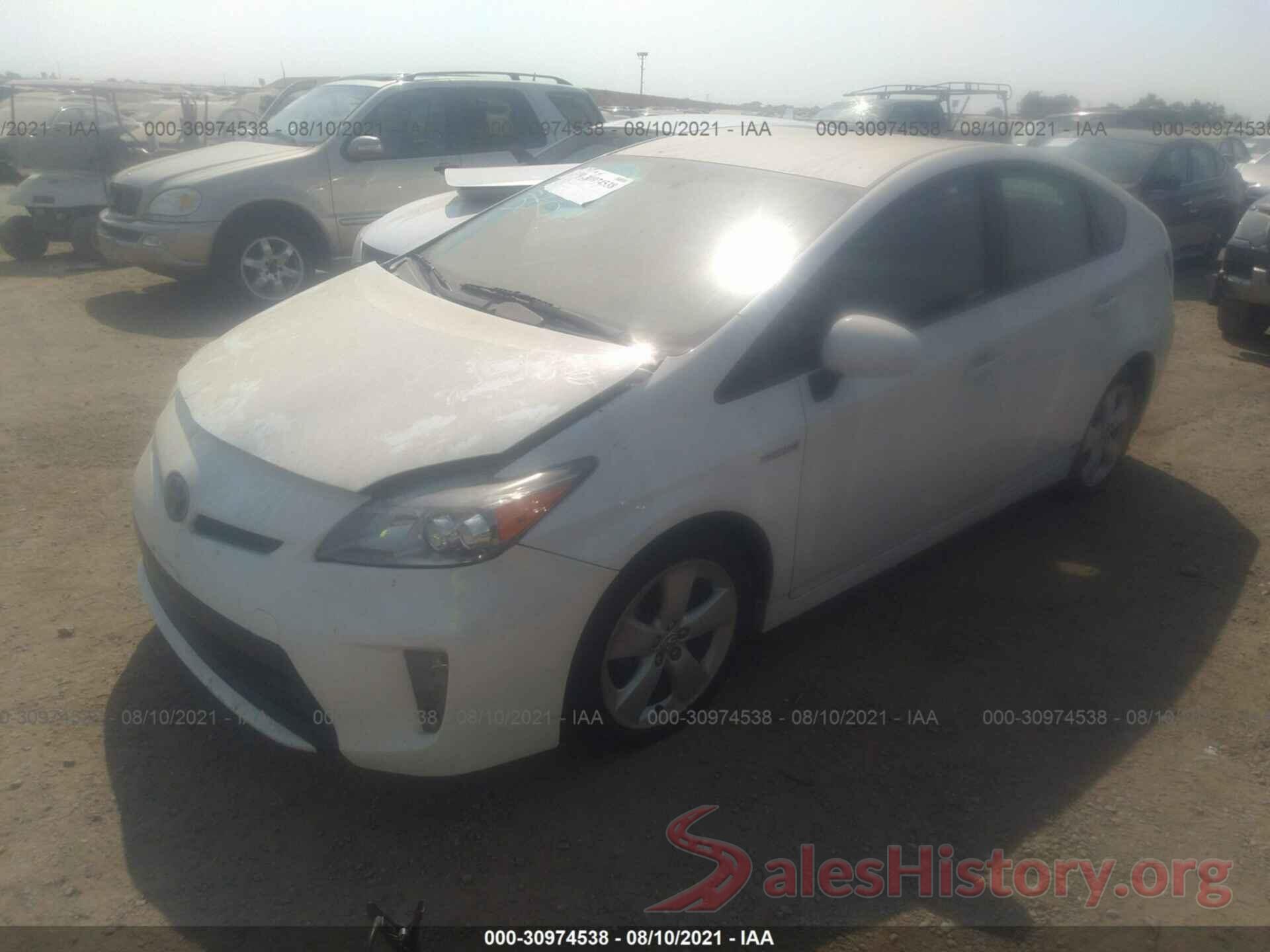 JTDKN3DU8F1970092 2015 TOYOTA PRIUS