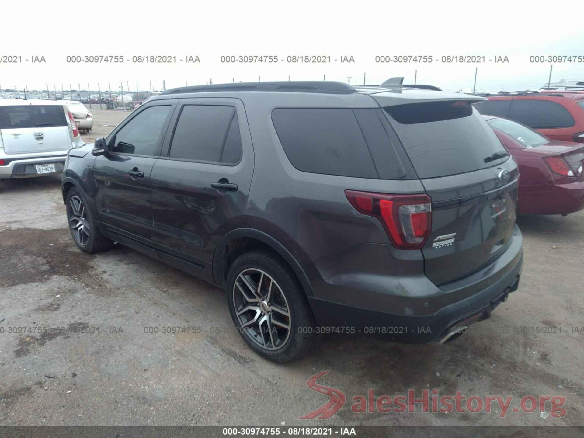 1FM5K8GT2GGB61266 2016 FORD EXPLORER