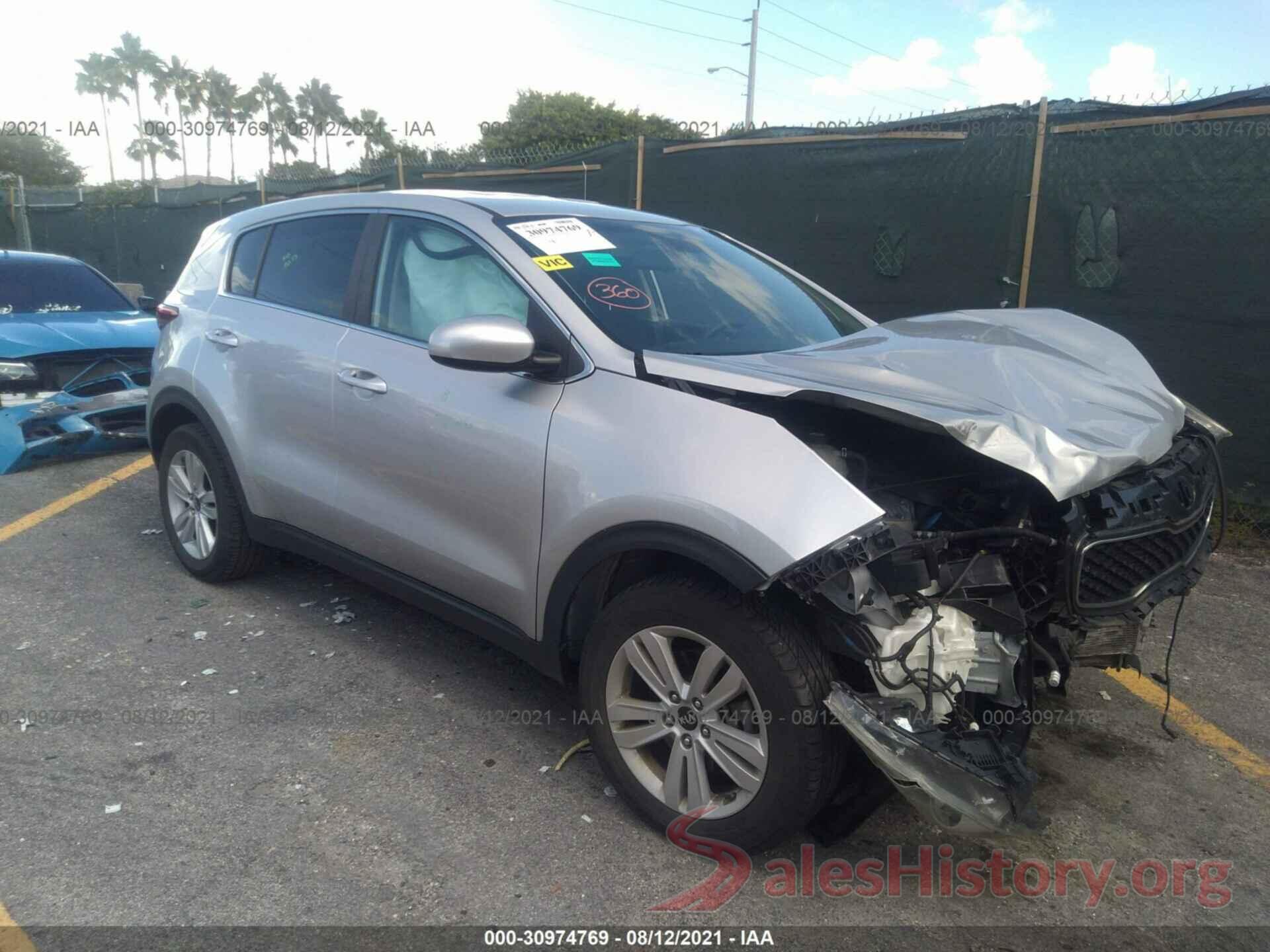 KNDPM3ACXH7110277 2017 KIA SPORTAGE